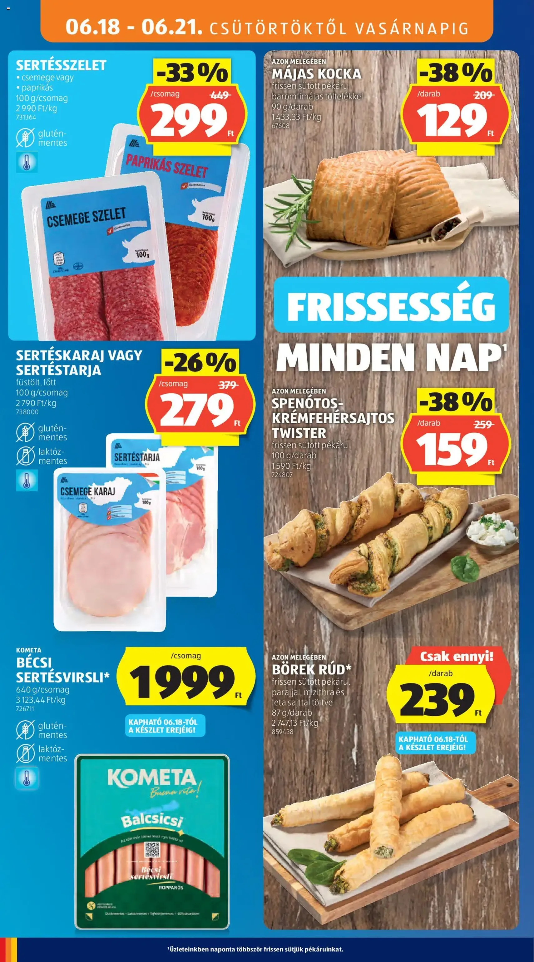 Aldi akciós újság - 2026.06.18. érvényes szórólap 12 oldal 37 oldalból