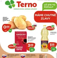 Terno leták - náhľad letáku platný od 16.10.2025