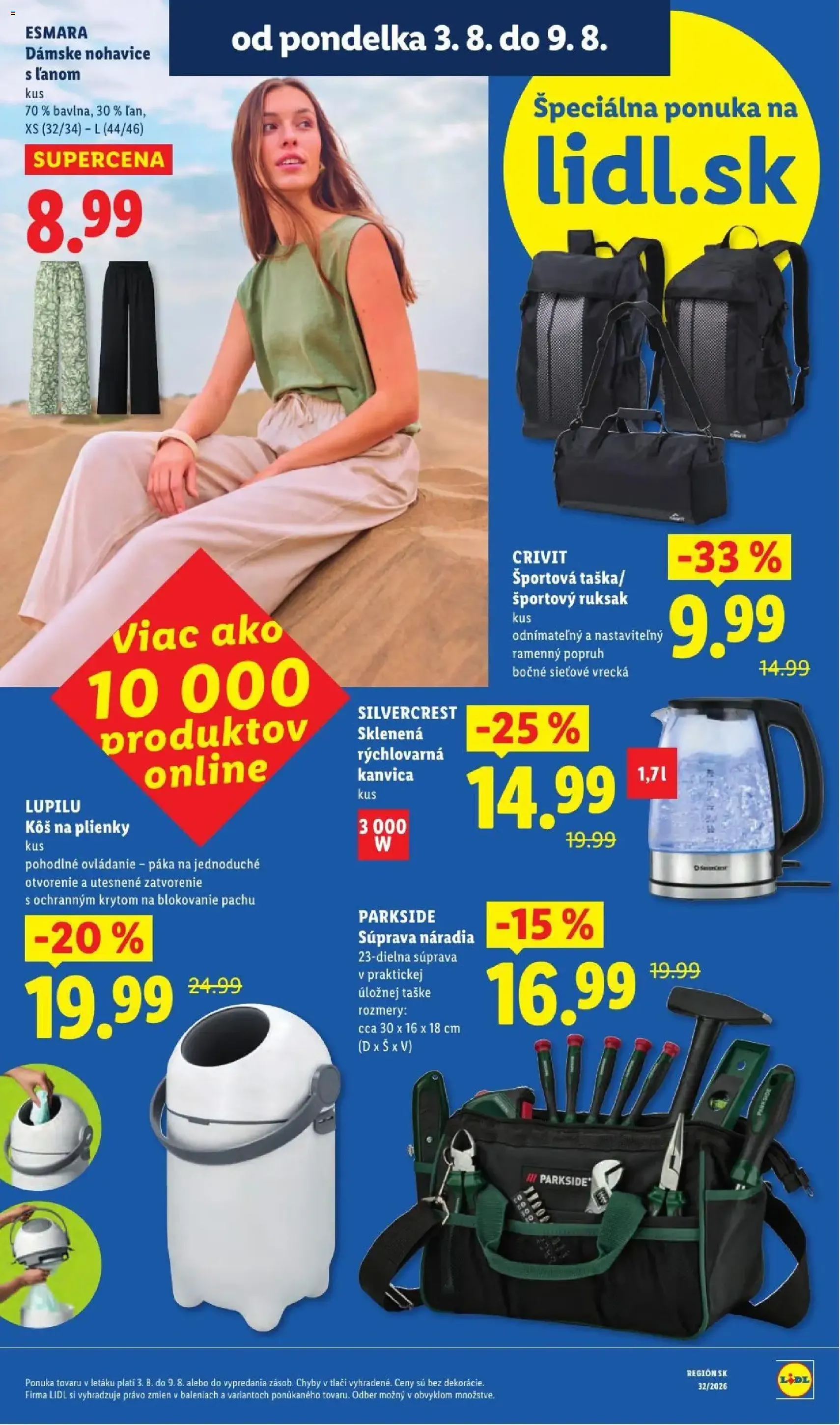 Lidl leták - platný leták od 03.08.2026 strana 9 z 95