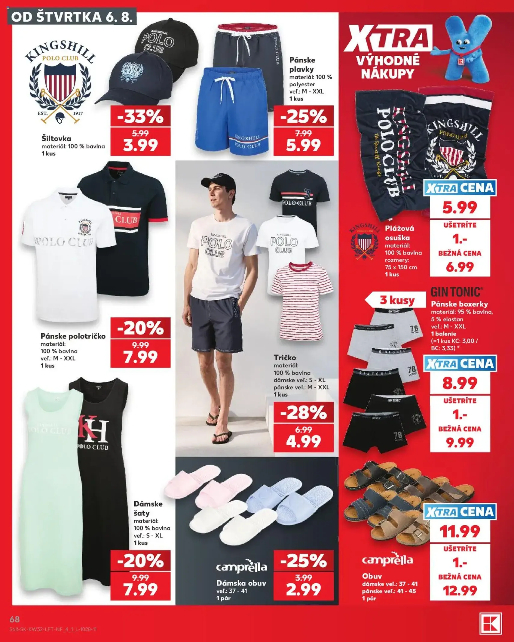 Kaufland SK akciós újság - 2026.08.06. érvényes szórólap 68 oldal 78 oldalból
