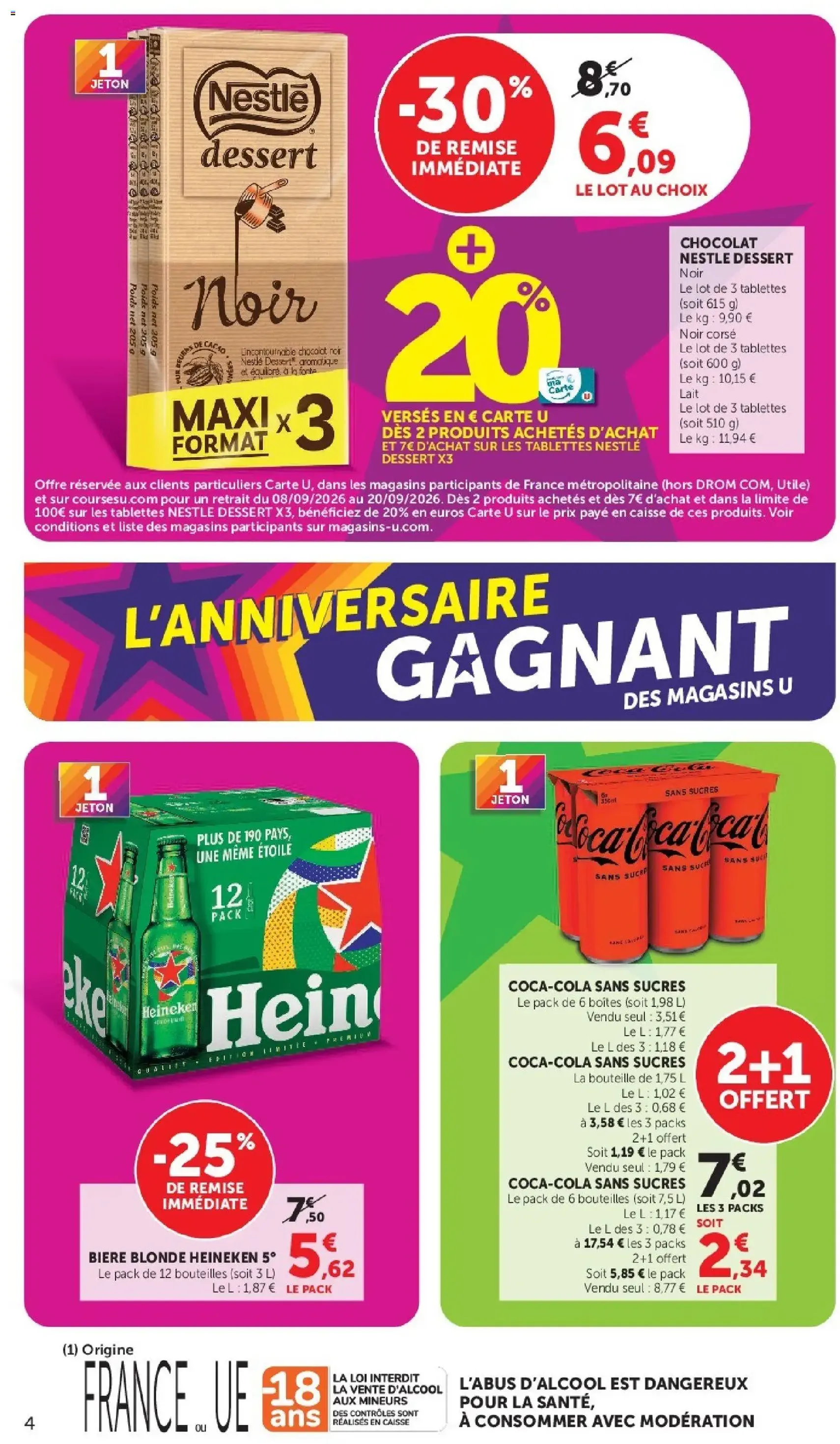 U Express catalogue - brochure valable à partir du 08/09/2026, page 4 sur 20