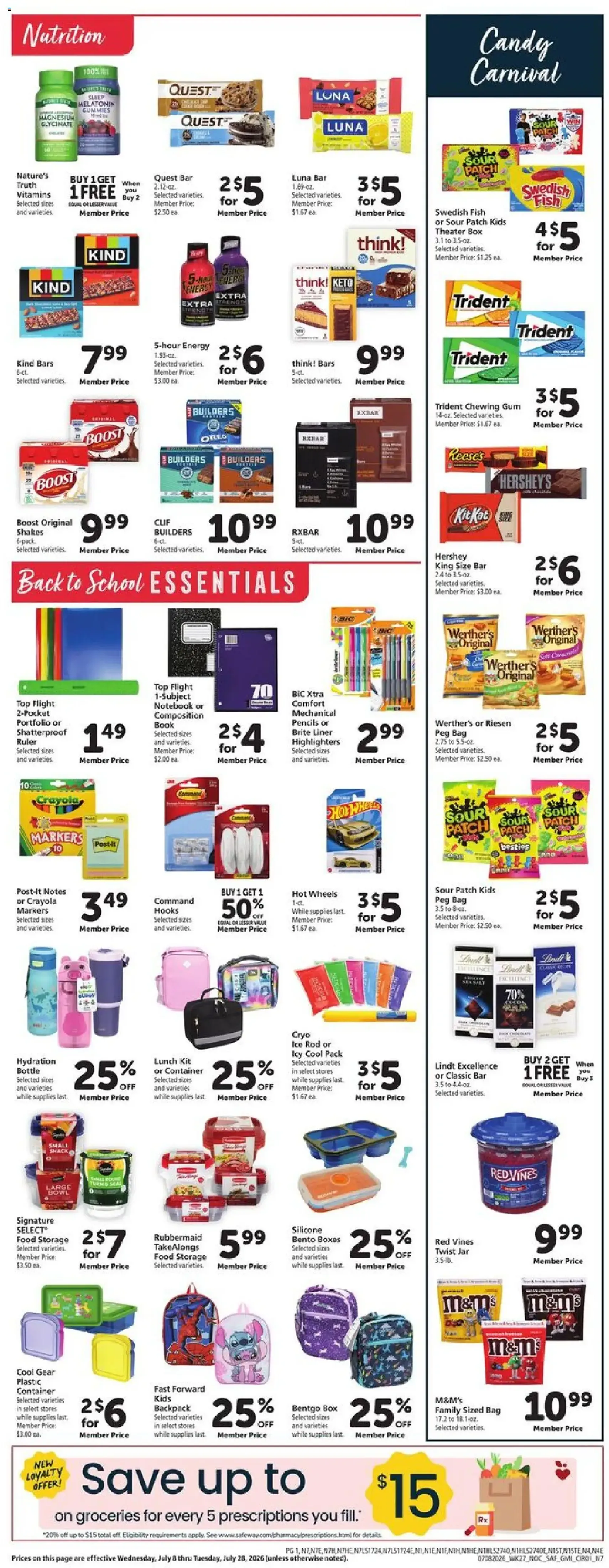 Safeway Weekly Ad - valid flyer from 07/08/2026, page 8 of 10