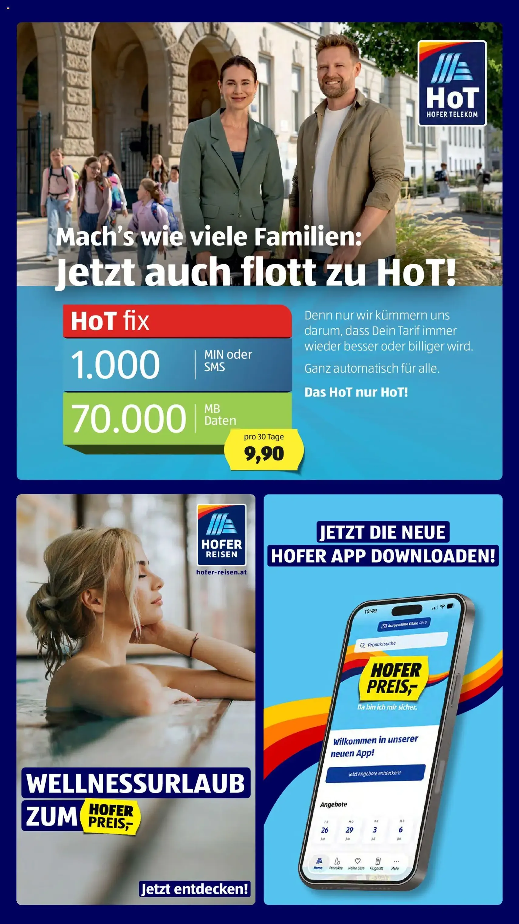 Hofer Flugblatt - Gültiger Prospekt ab 25.09.2026, Seite 3 von insgesamt 49
