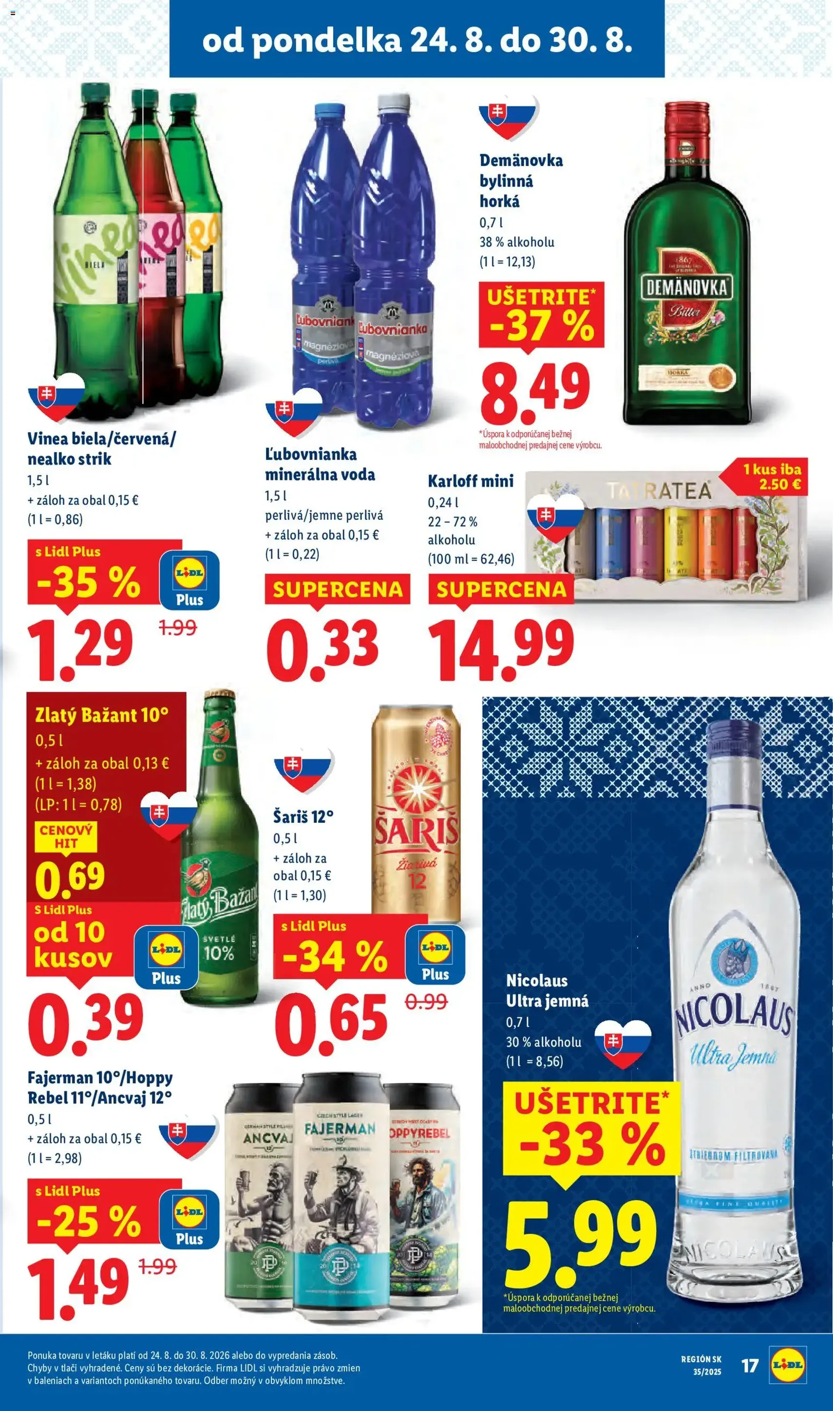 Lidl leták - platný leták od 24.08.2026 strana 21 z 99