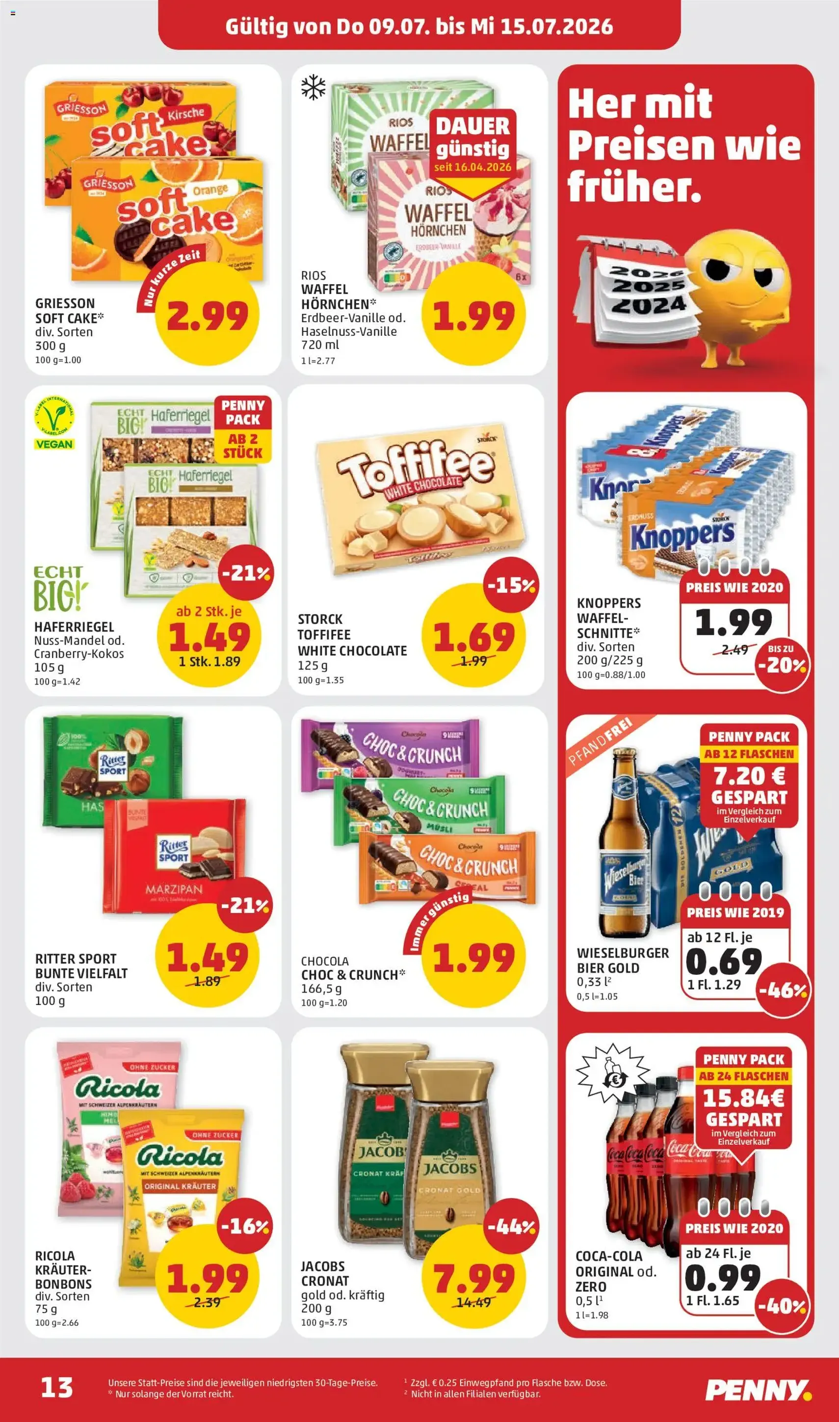 Penny Markt Flugblatt - Gültiger Prospekt ab 09.07.2026, Seite 13 von insgesamt 28