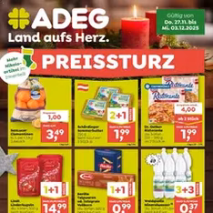 ADEG Flugblatt - Prospekt Vorschau gültig ab 27.11.2025