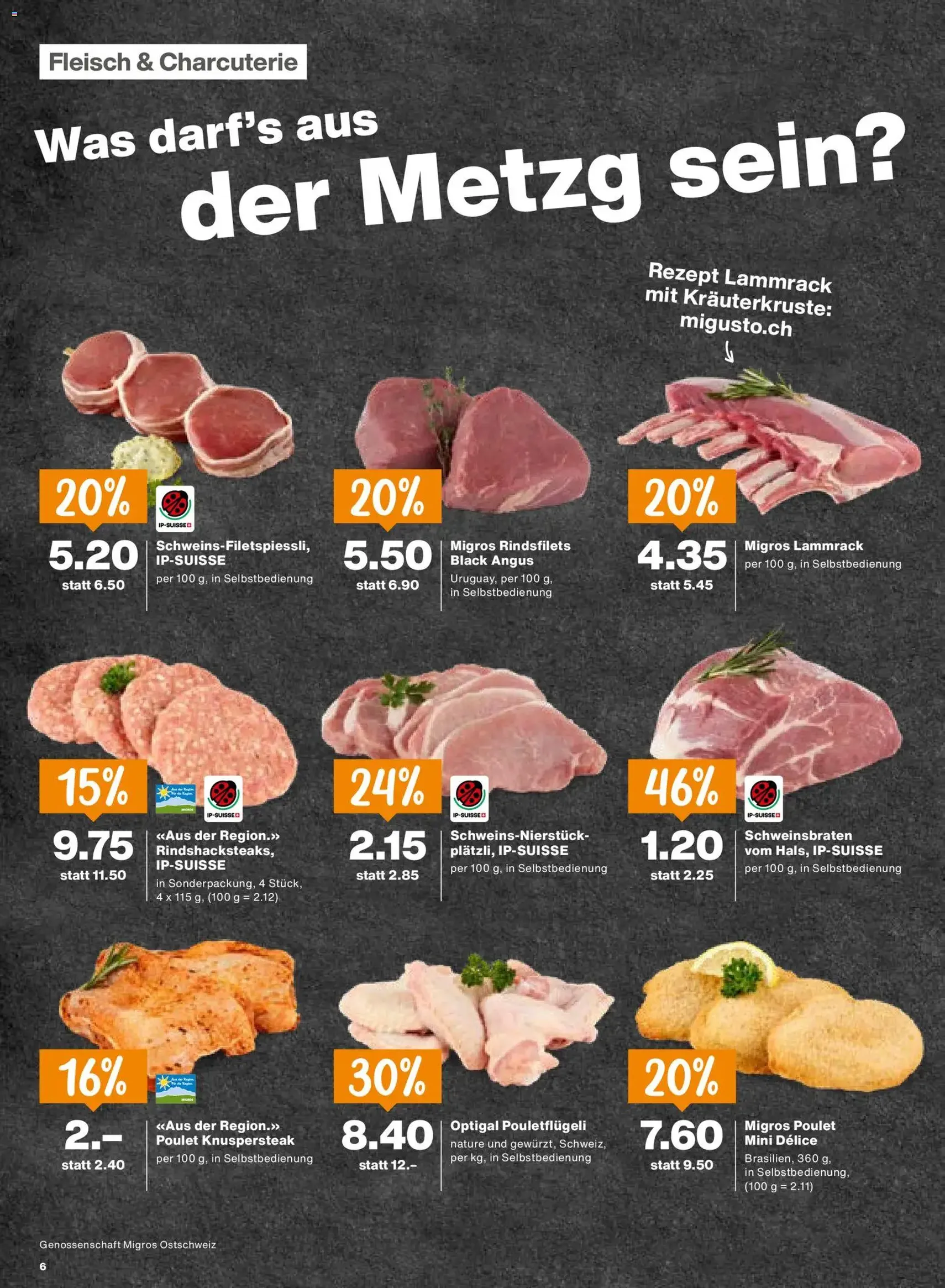 Migros aktionen - Gültiger Prospekt ab 22.10.2026, Seite 6 von insgesamt 24