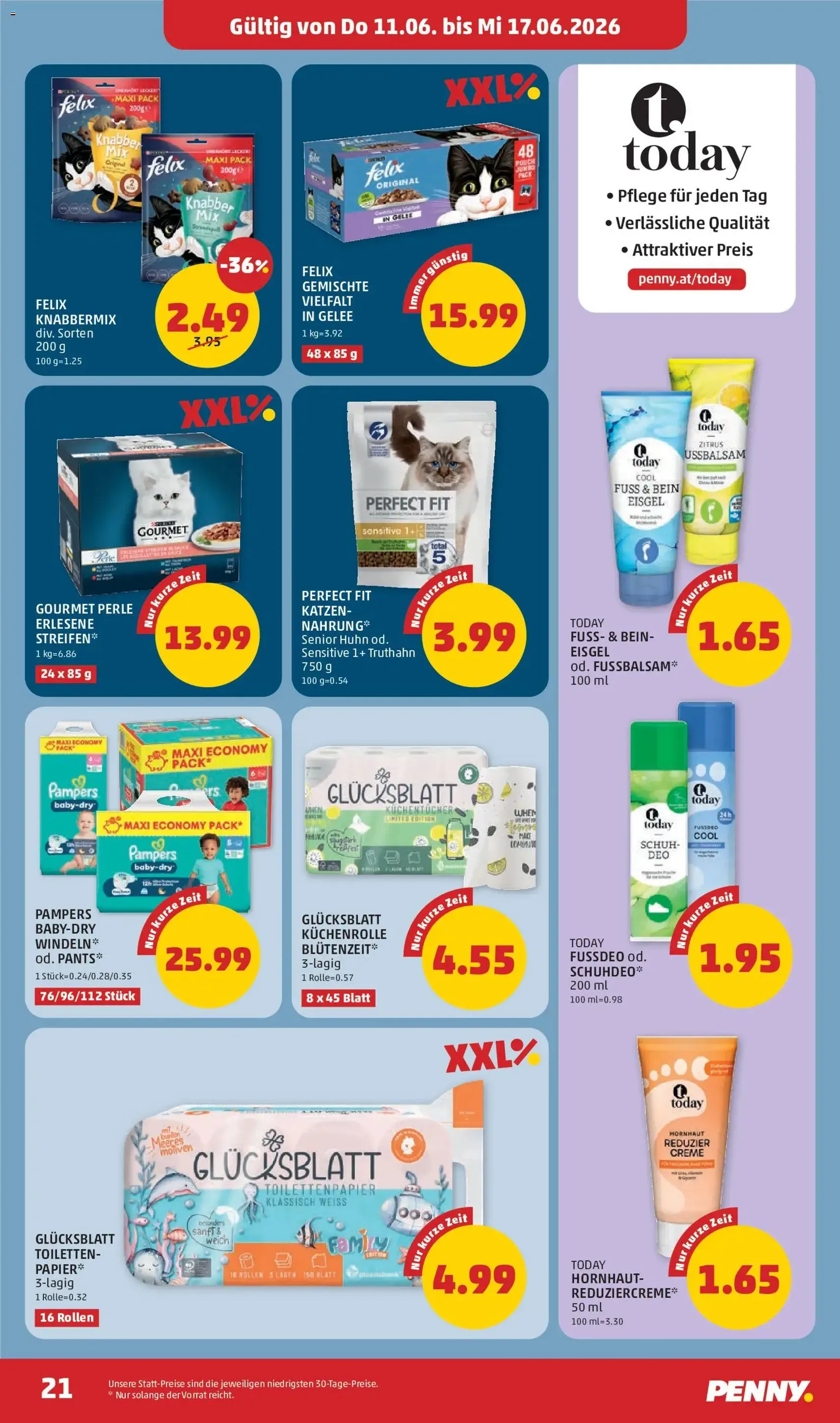 Penny Markt - Flugblatt - Gültiger Prospekt ab 11.06.2026, Seite 21 von insgesamt 32