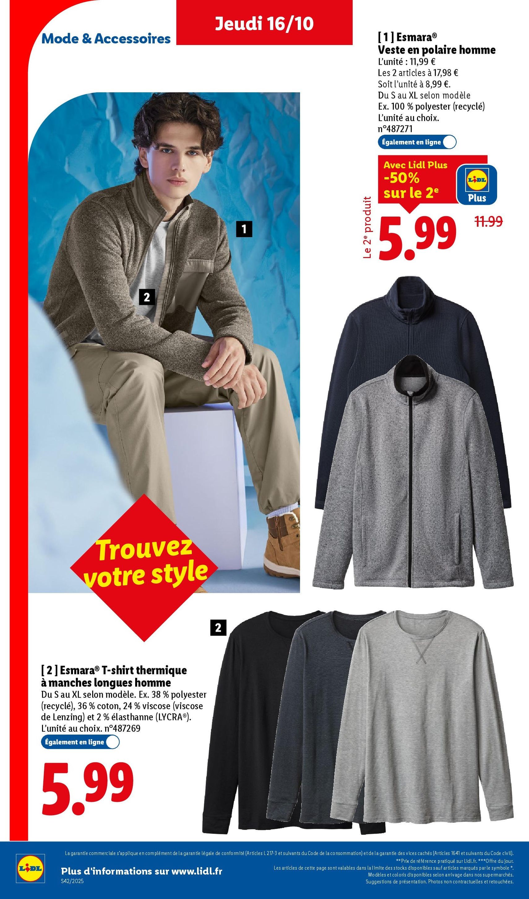LIDL catalogue semaine 42 - brochure valable à partir du 16/10/2025, page 38 sur 82 LIDL catalogue semaine 42 - brochure valable à partir du 16/10/2025, page 38 sur 82