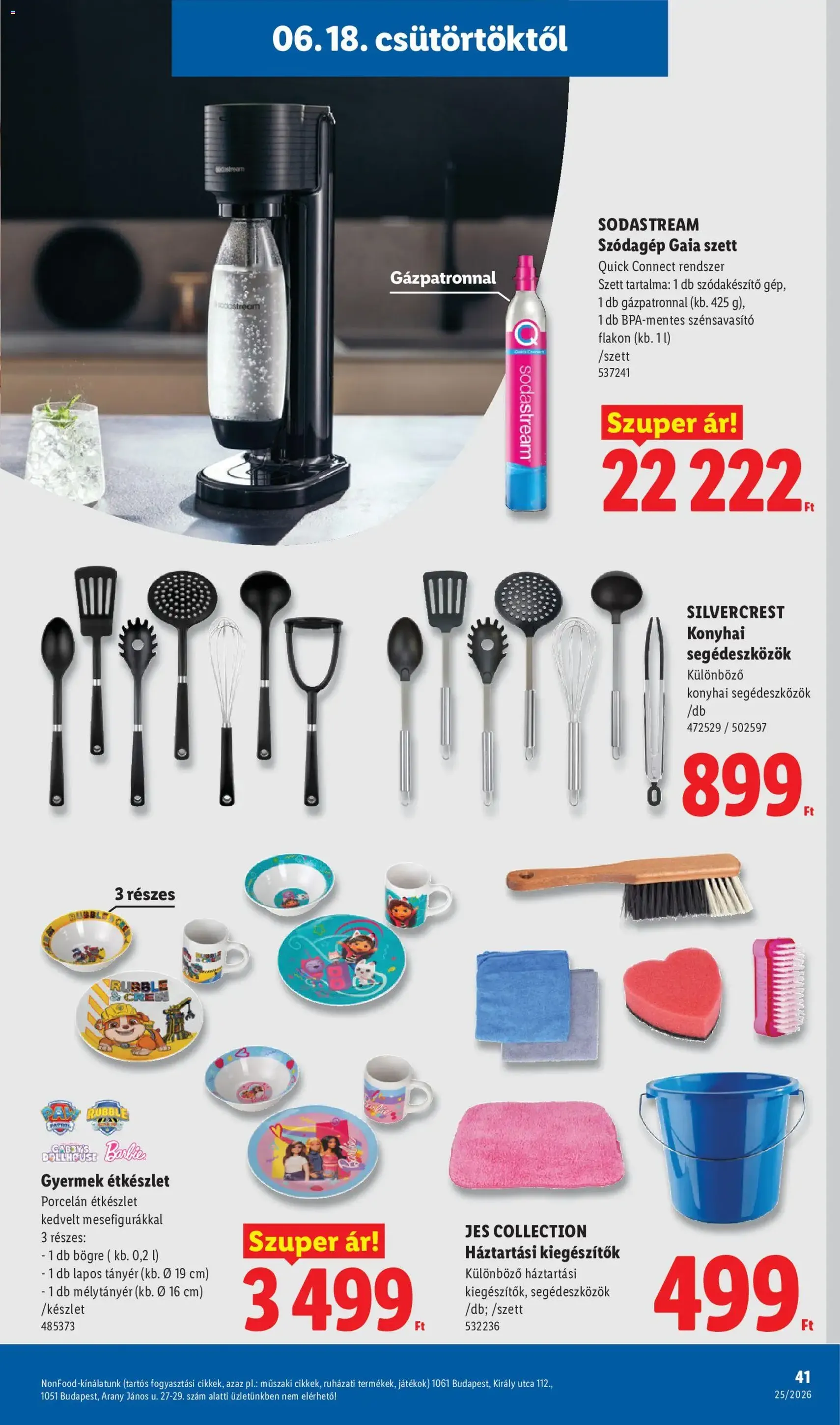 Lidl akciós újság - 2026.06.18. érvényes szórólap 41 oldal 78 oldalból