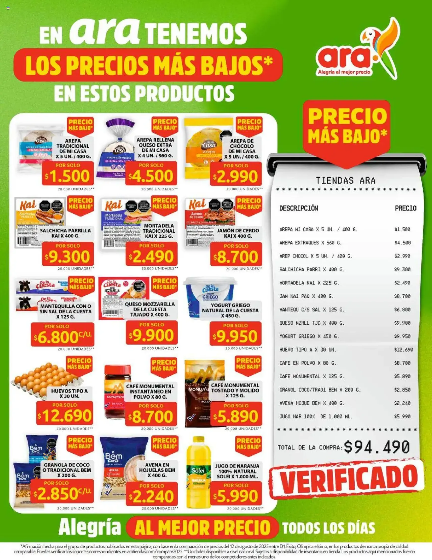 Ara - Catálogo - folleto válido desde 21/08/2025 página 1 de 11
