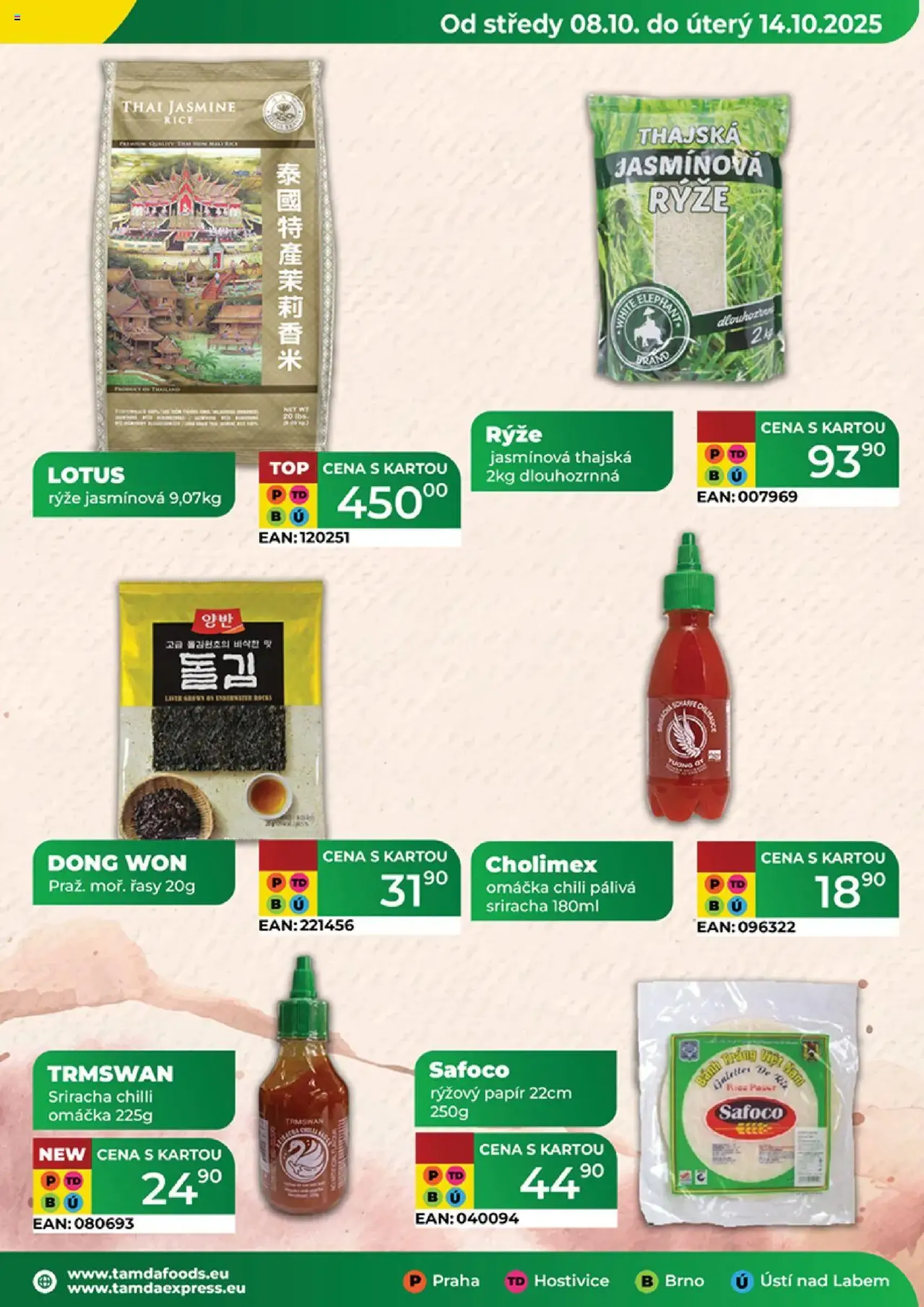 Tamda Foods leták - platný leták od 08.10.2025 strana 29 z 52