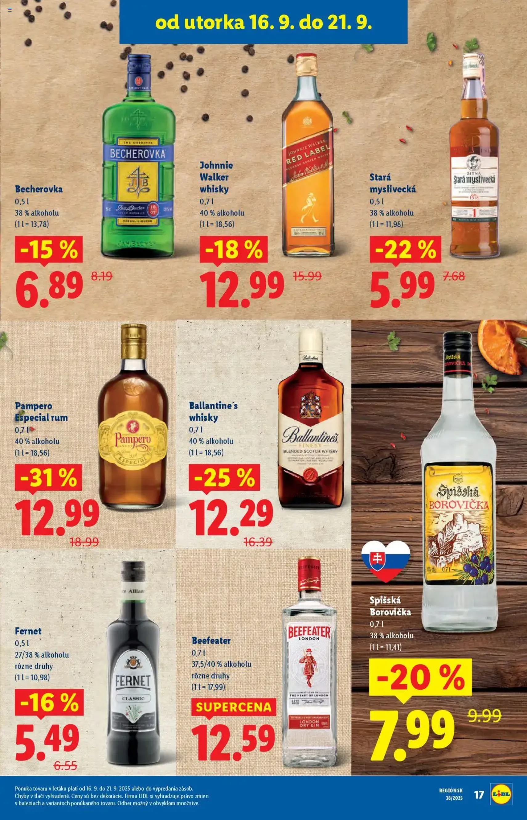 Lidl leták - platný leták od 16.09.2025 strana 17 z 111 Lidl leták - platný leták od 16.09.2025 strana 17 z 111