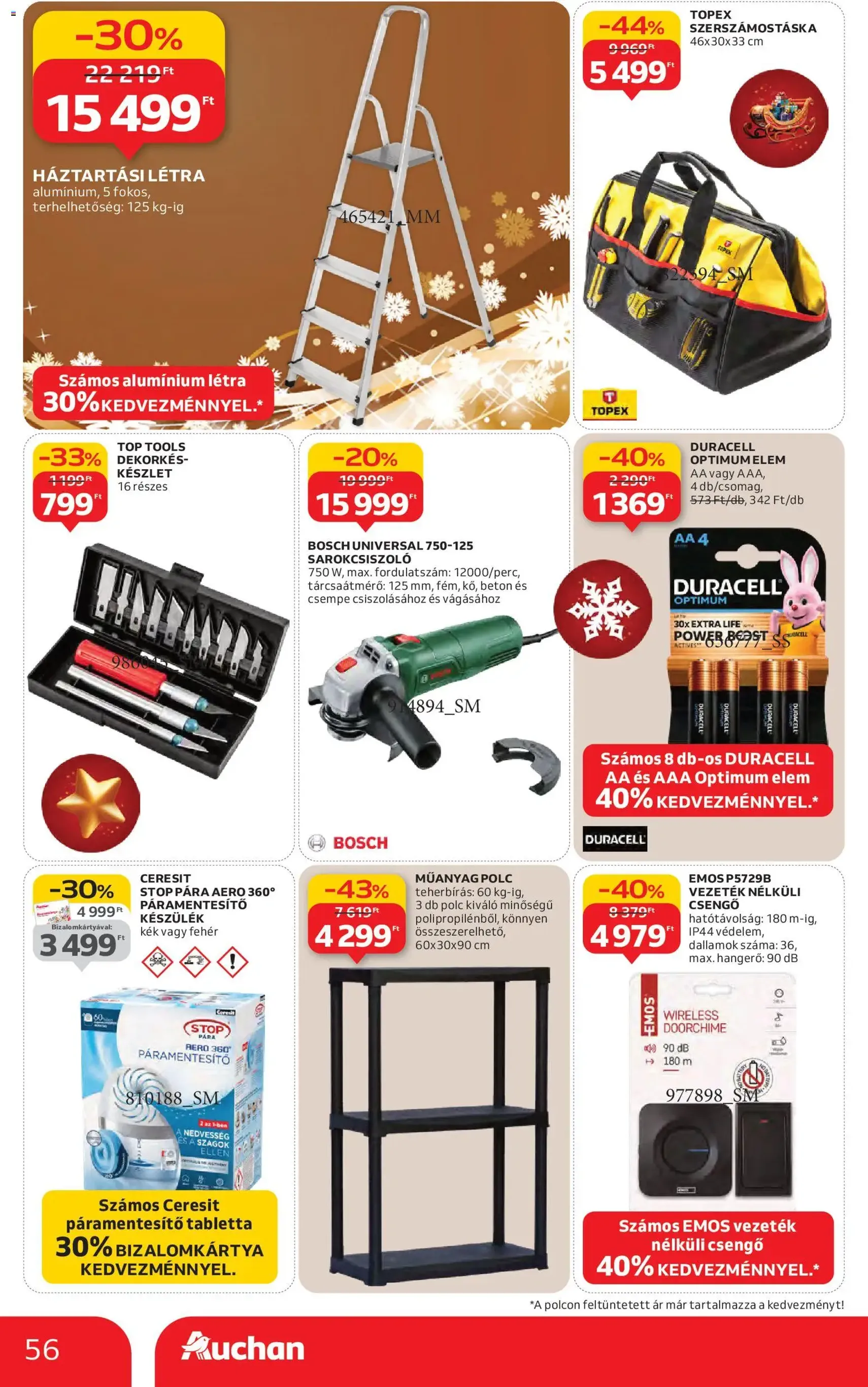 Auchan Akciós újság - 2025.12.11. érvényes szórólap 56 oldal 76 oldalból