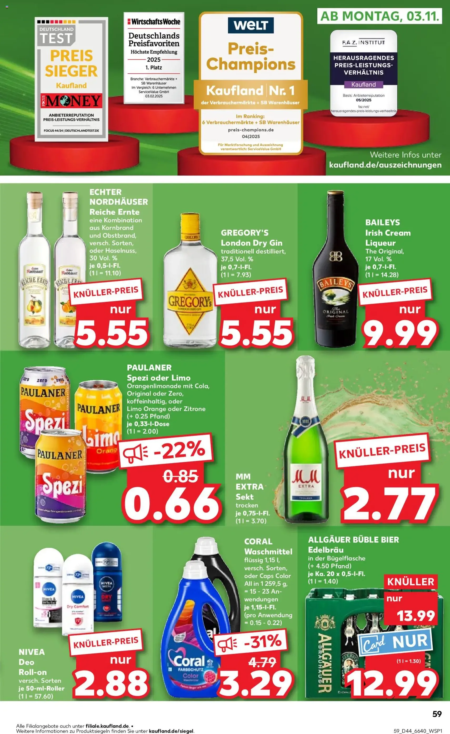 Kaufland Prospekt - Gültiger Prospekt ab 30.10.2025, Seite 59 von insgesamt 71 Kaufland Prospekt - Gültiger Prospekt ab 30.10.2025, Seite 59 von insgesamt 71