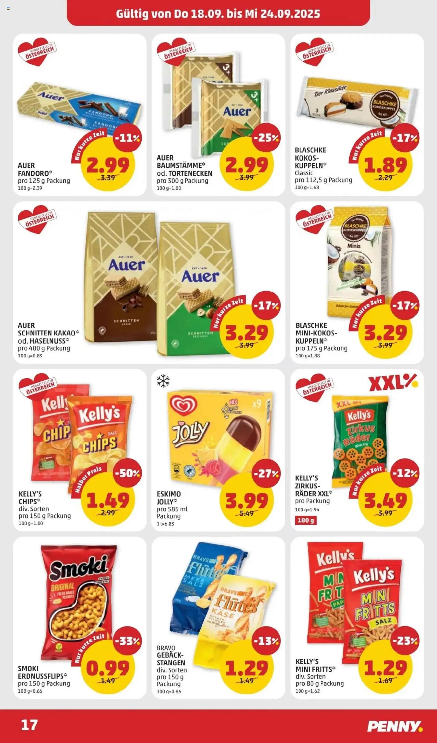 Penny Markt Flugblatt - Gültiger Prospekt ab 18.09.2025, Seite 17 von insgesamt 32