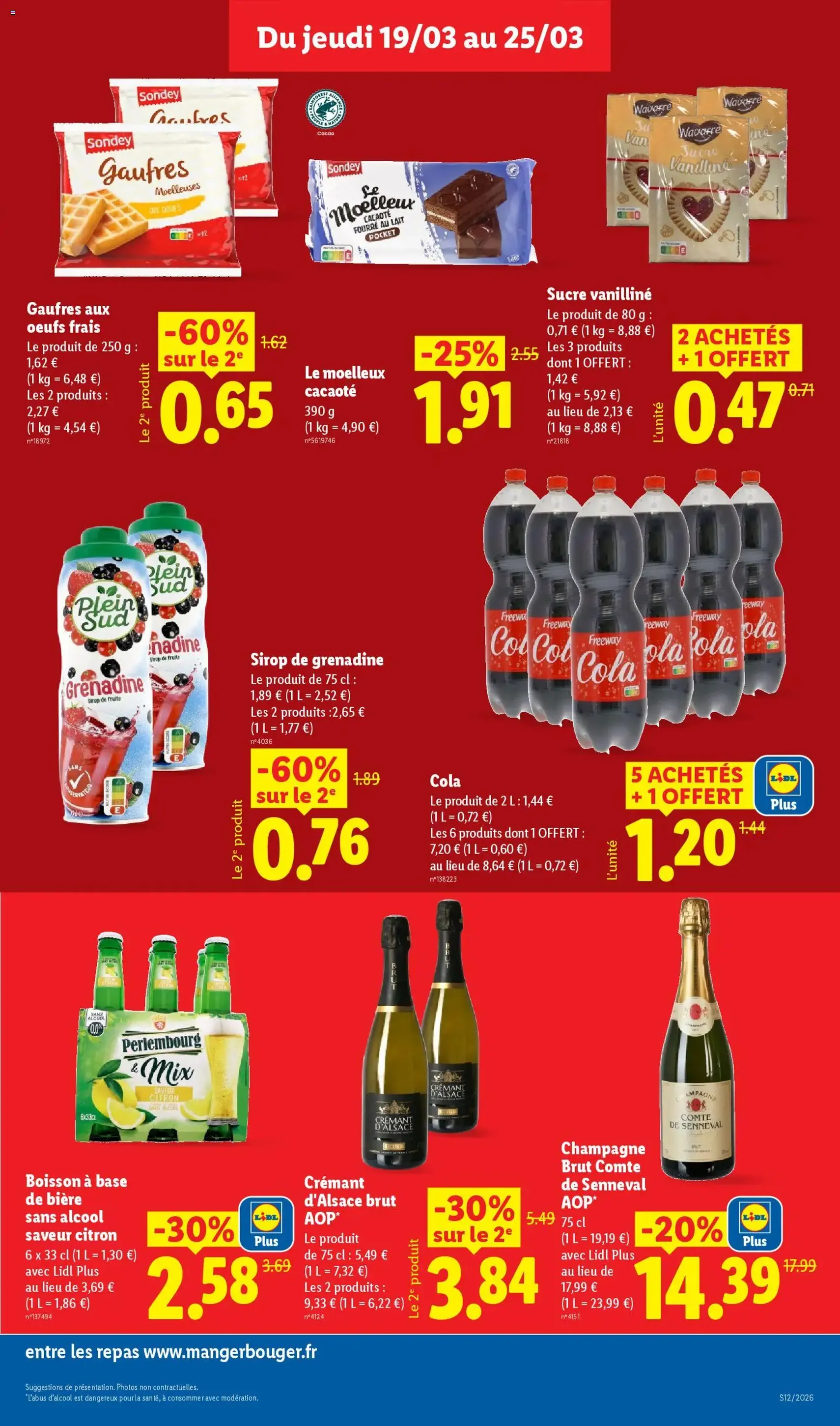 LIDL catalogue semaine 12 - brochure valable à partir du 19/03/2026, page 11 sur 59