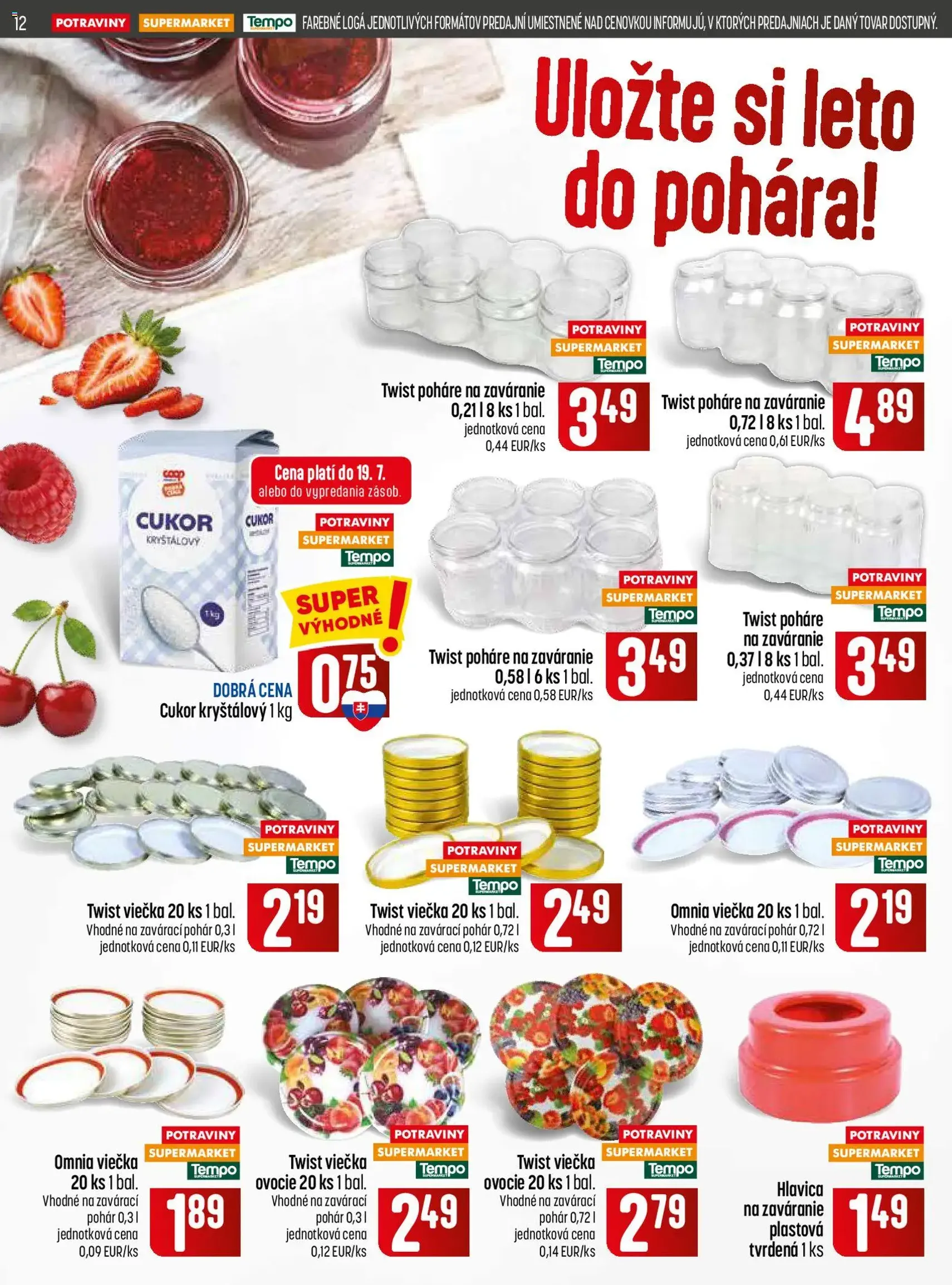 COOP Jednota leták - platný leták od 16.07.2026 strana 12 z 28