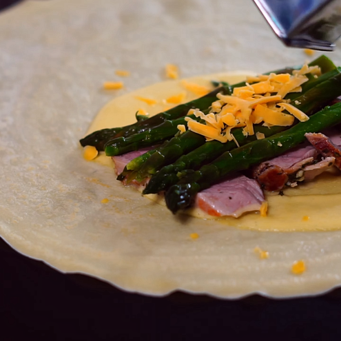 Crespelle agli asparagi ricetta - procedimento 1