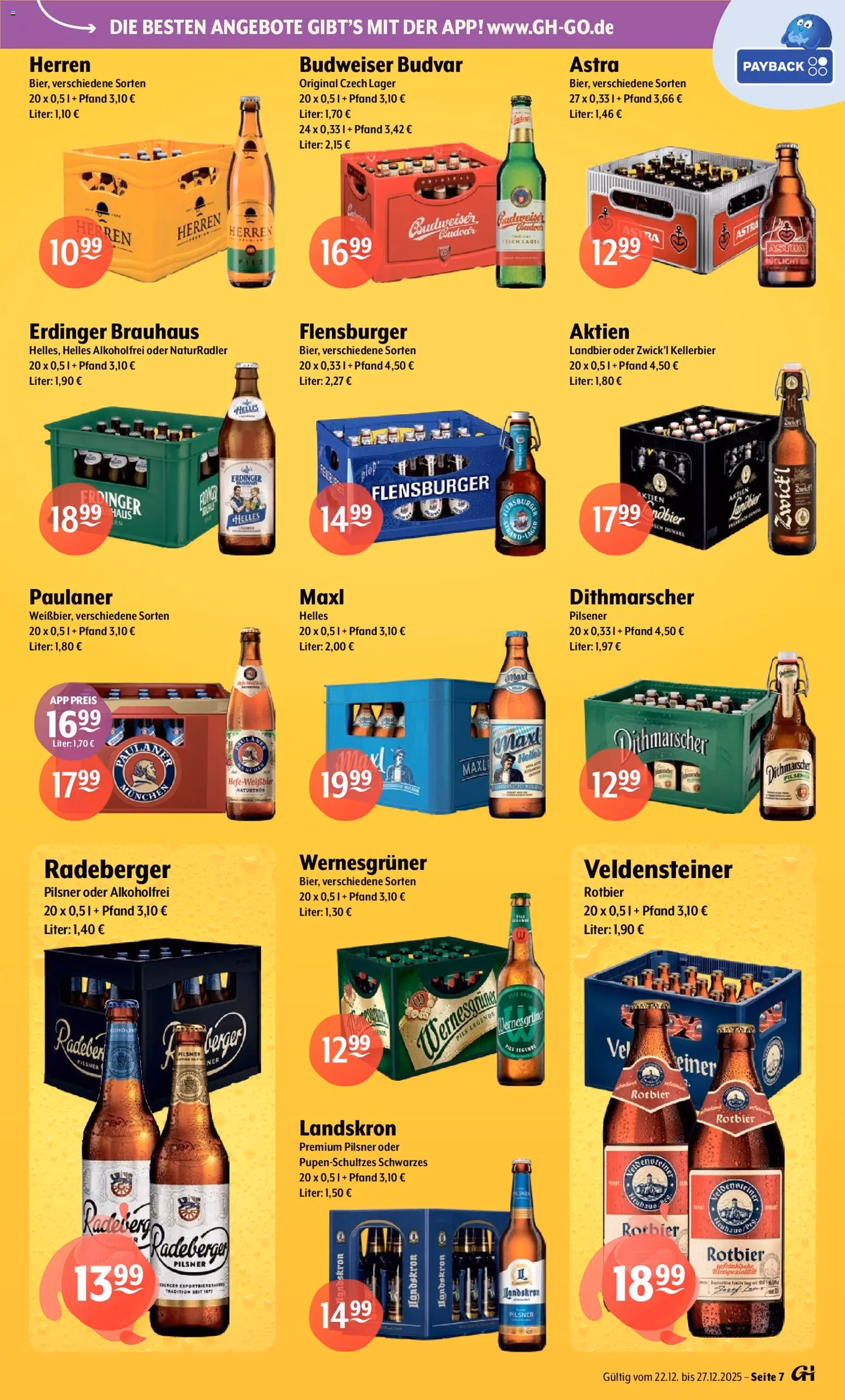 Trink und Spare Prospekt - Gültiger Prospekt ab 22.12.2025, Seite 7 von insgesamt 10