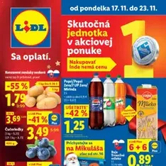 Lidl - Black Friday - náhľad letáku platný od 17.11.2025