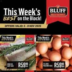 Bluff Meat Supply This Week's BEST on the Block! - Flyer preview valid from 05/11/2025