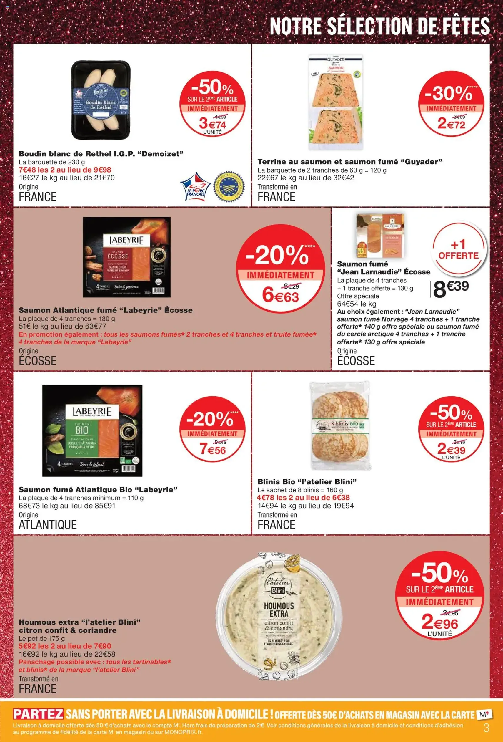 Monoprix catalogue - brochure valable à partir du 18/11/2025, page 3 sur 67