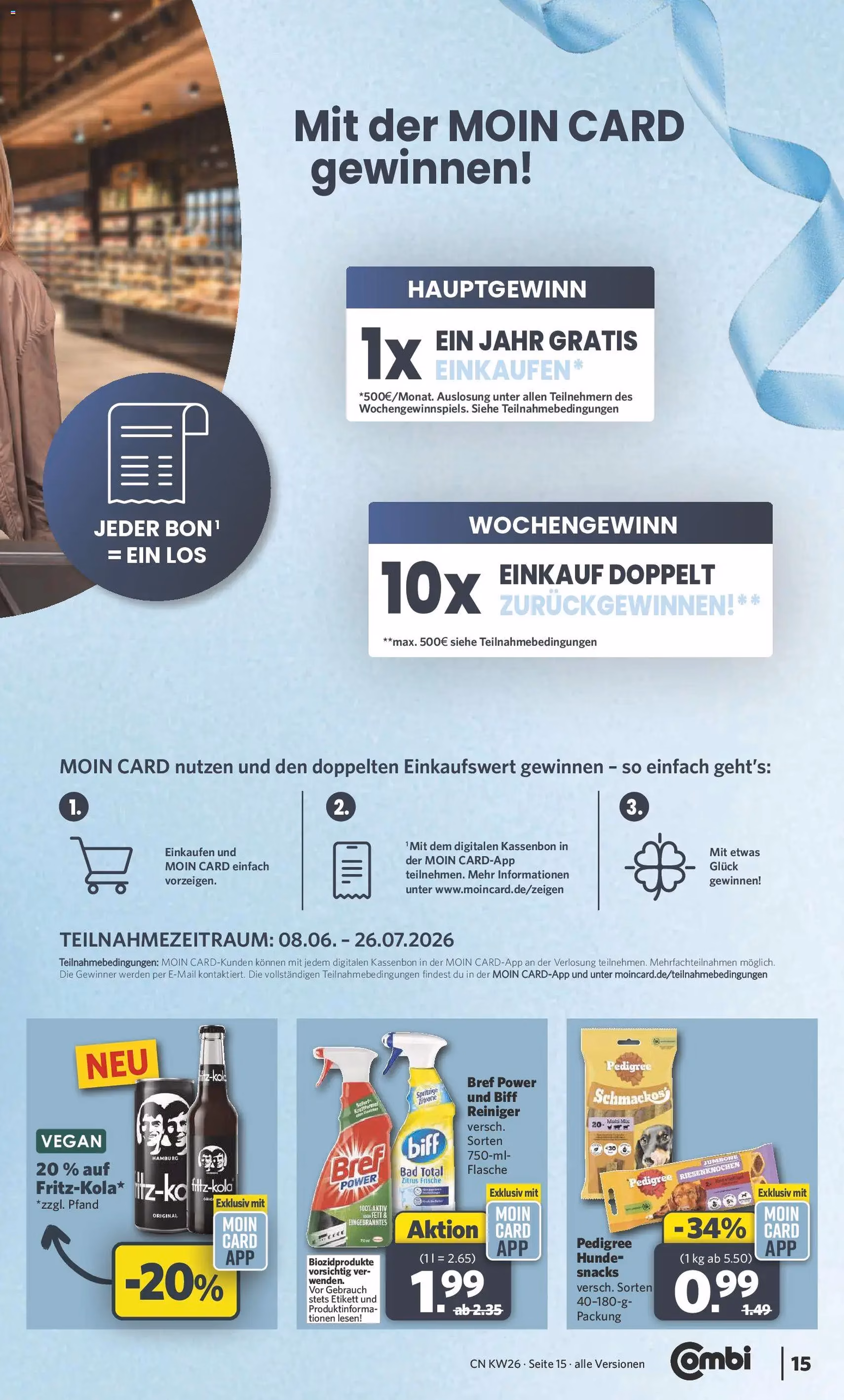 Combi Prospekt - Gültiger Prospekt ab 22.06.2026, Seite 17 von insgesamt 38