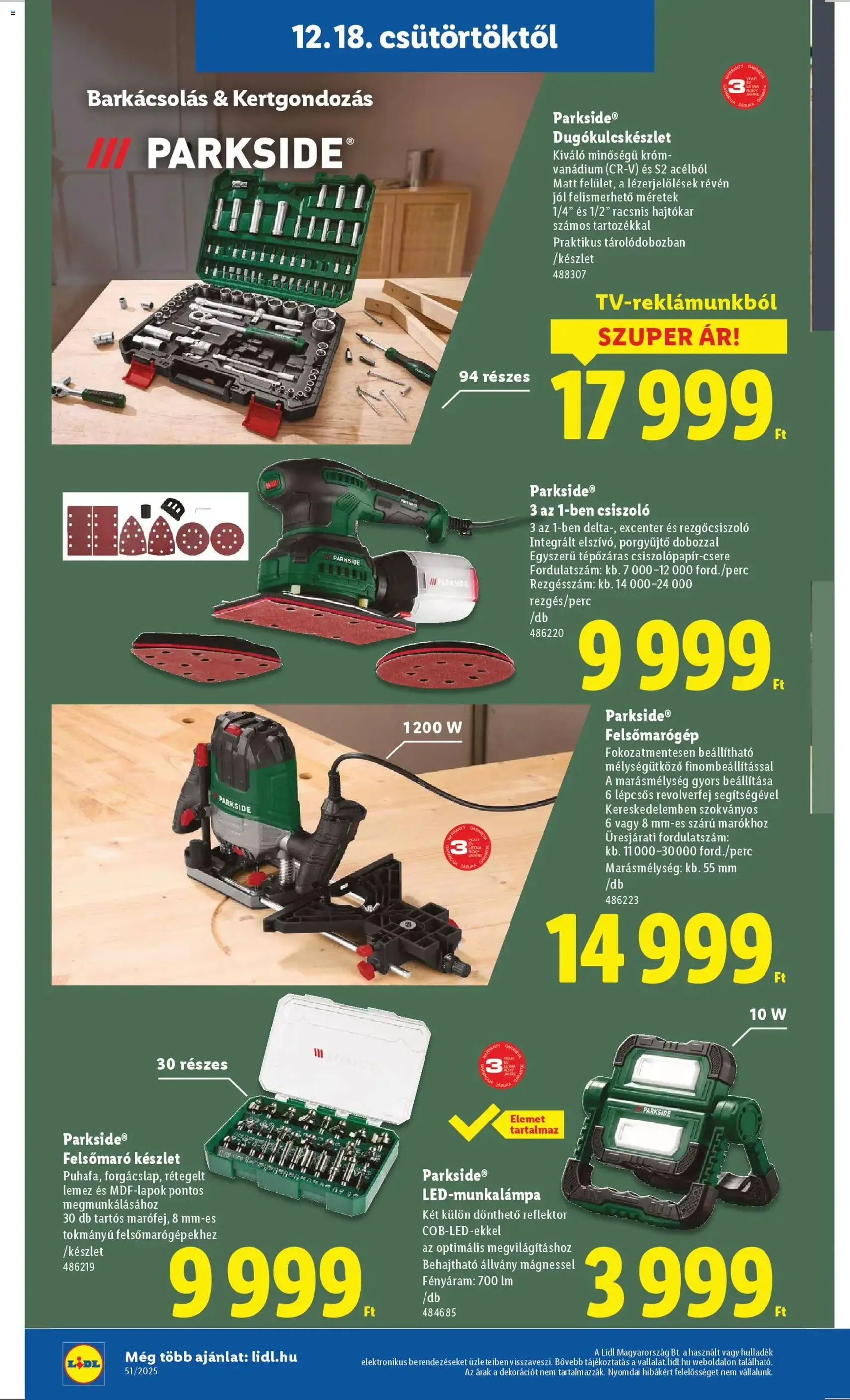 Lidl Akciós újság - 2025.12.18. érvényes szórólap 26 oldal 52 oldalból