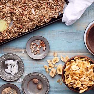 Recipe preview Banana Bread Granola