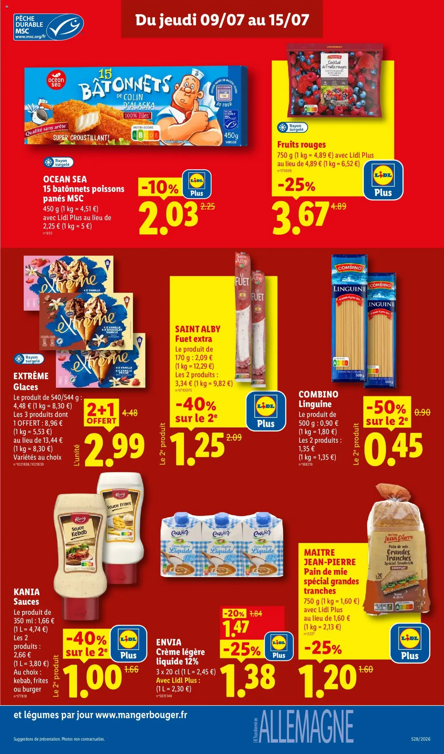 LIDL catalogue - brochure valable à partir du 09/07/2026, page 13 sur 68