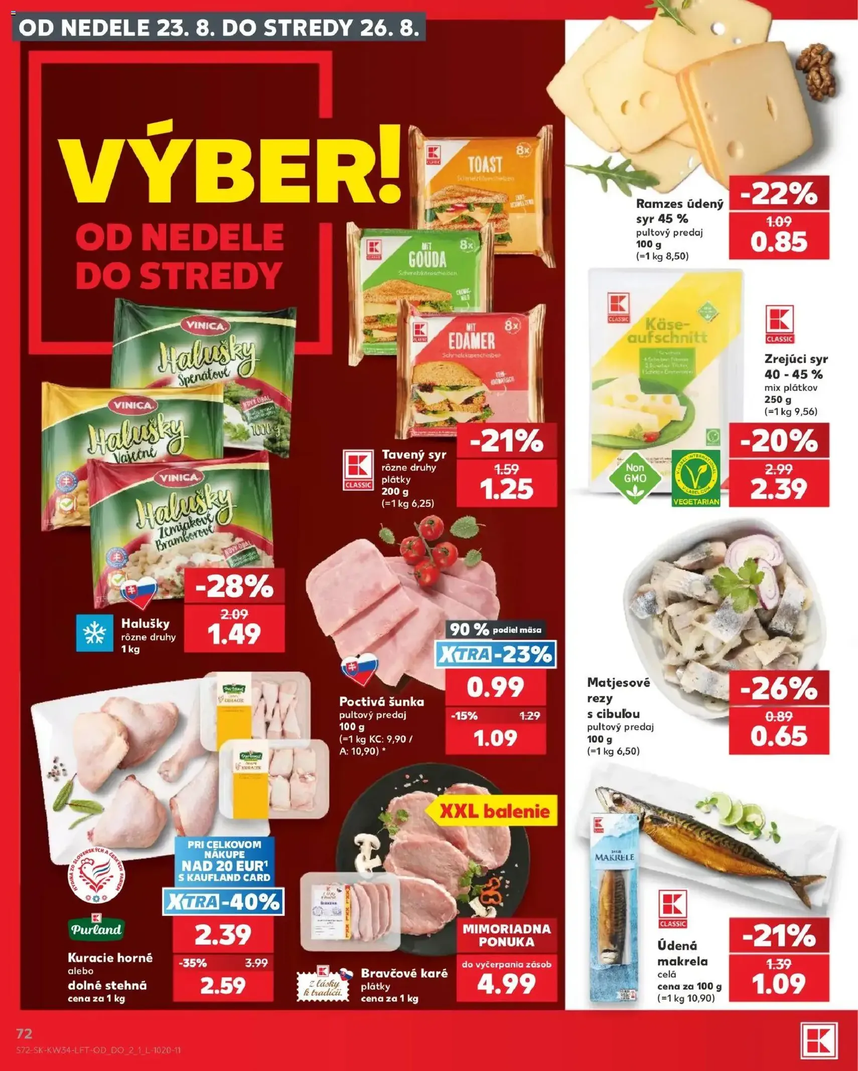 Kaufland leták - platný leták od 20.08.2026 strana 72 z 76