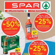 Spar Flugblatt - Prospekt Vorschau gültig ab 02.10.2025