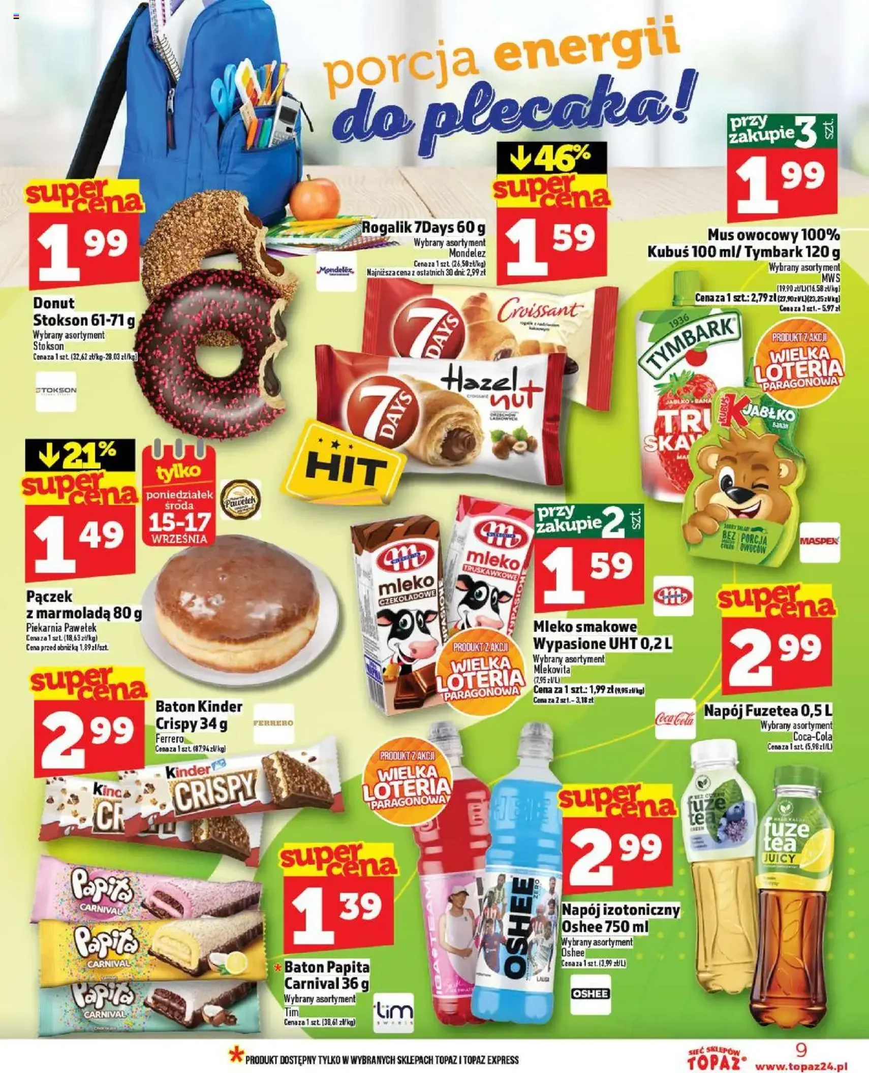 Topaz Gazetka - ważny gazetka od 11.09.2025 strona 9 z 28 Topaz Gazetka - ważny gazetka od 11.09.2025 strona 9 z 28