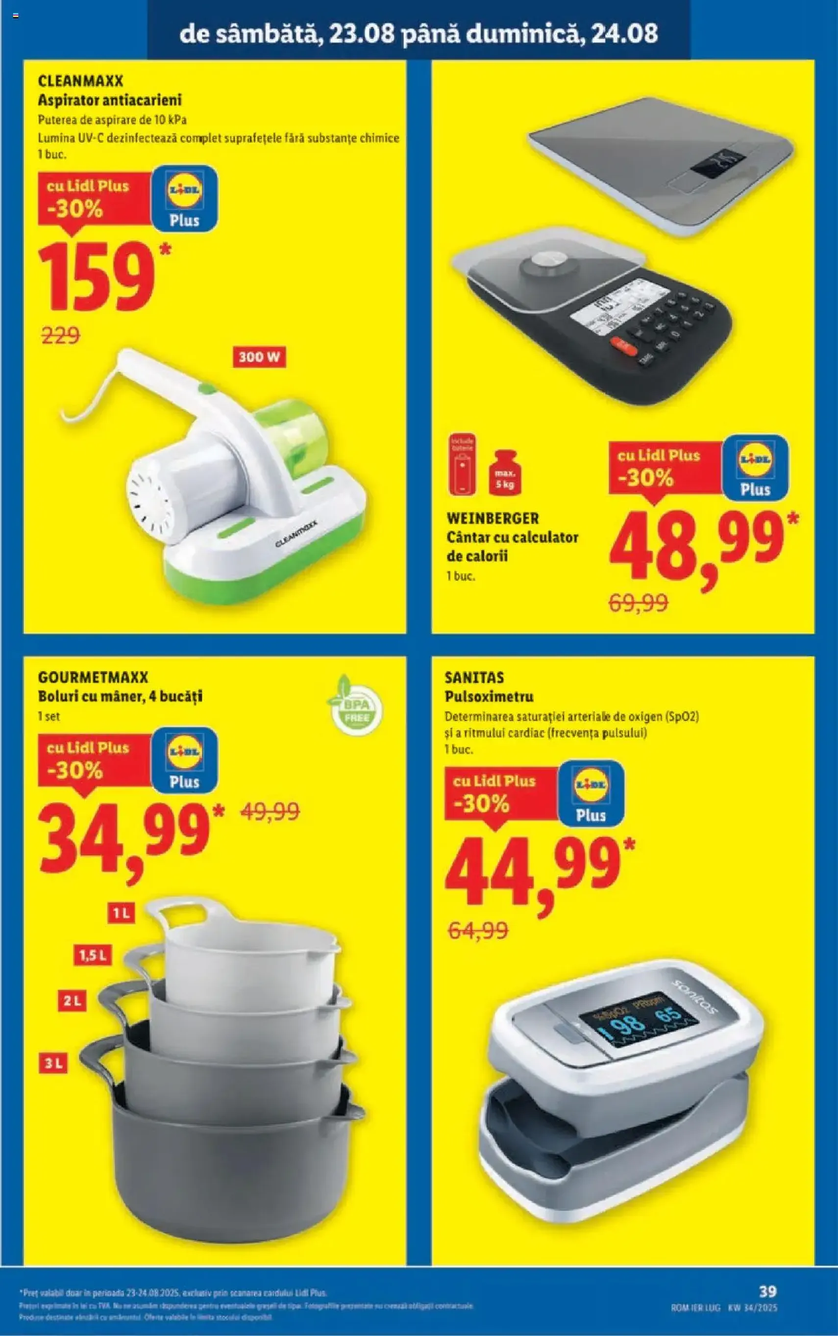 Catalog Lidl - cataloage valabile începând cu 18.08.2025 pagina 39 din 40