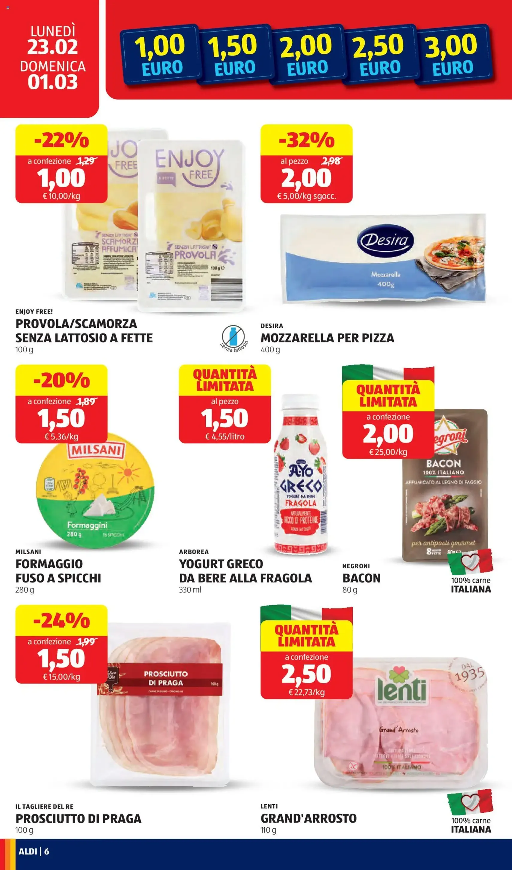 Volantino Aldi - volantino valido dal 23/02/2026 pagina 6 di 32