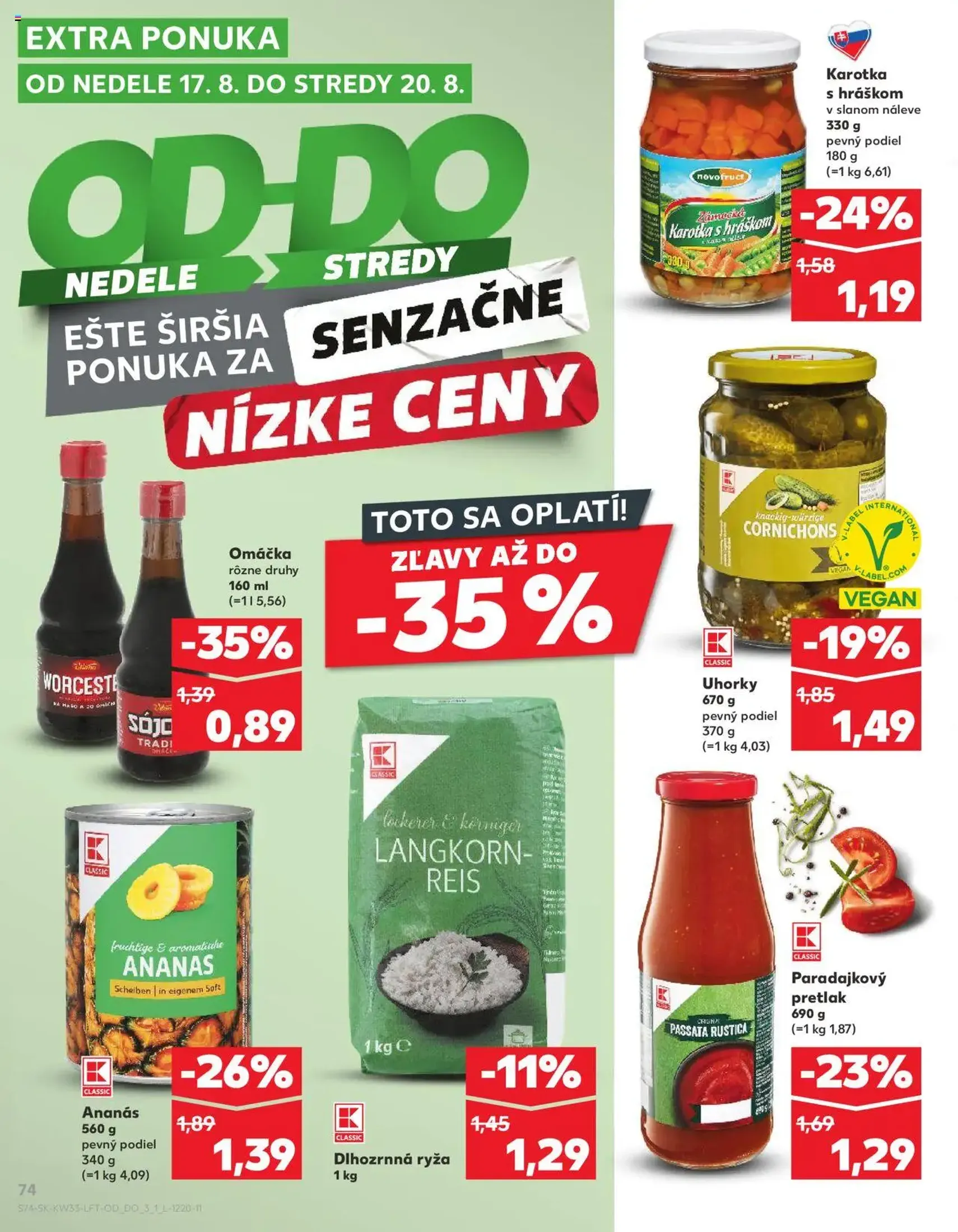 Kaufland Bratislava-Dúbravka - platný leták od 14.08.2025 strana 74 z 76