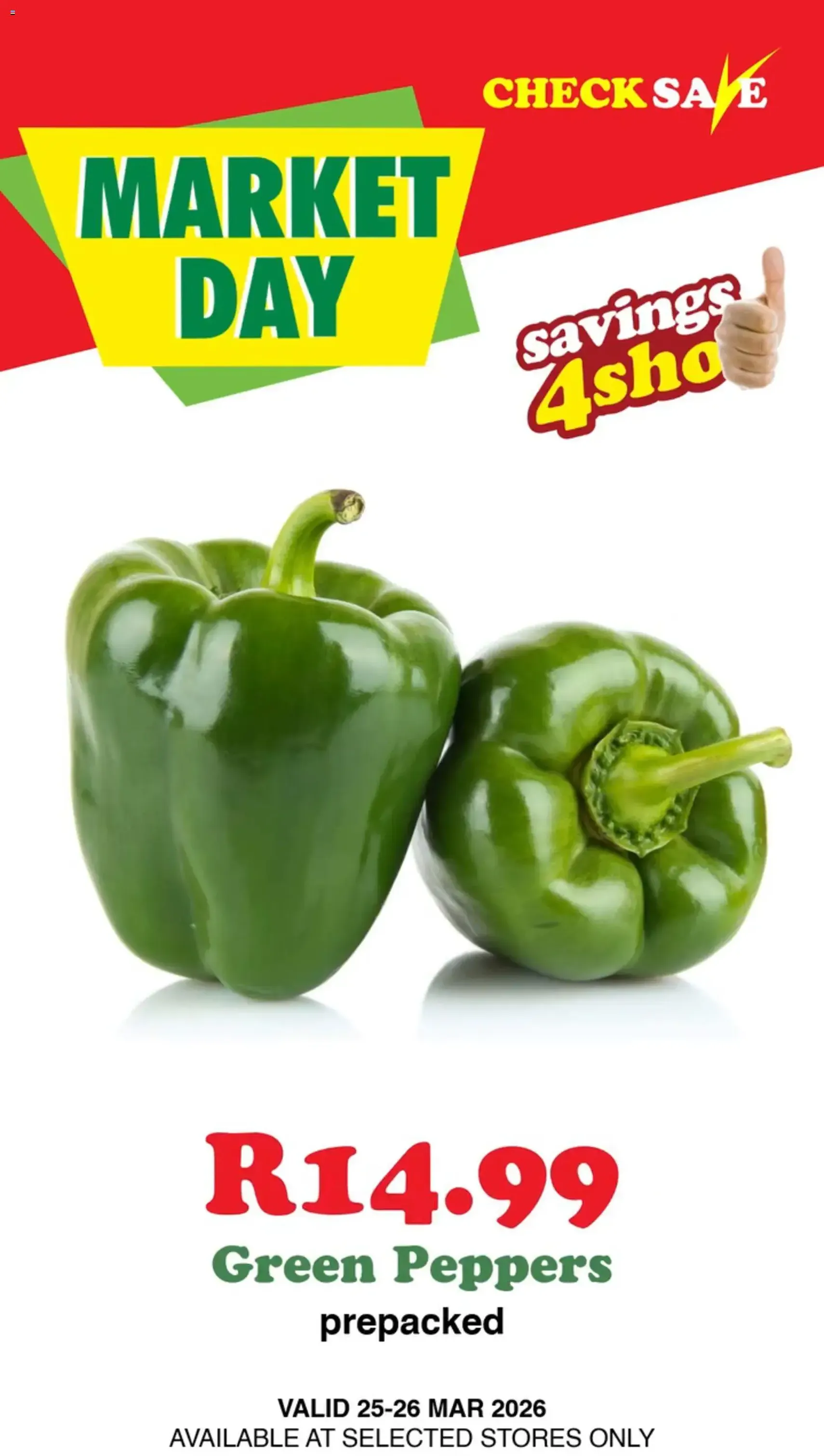 Check Save Market Day - valid flyer from 25/03/2026, page 5 of 16