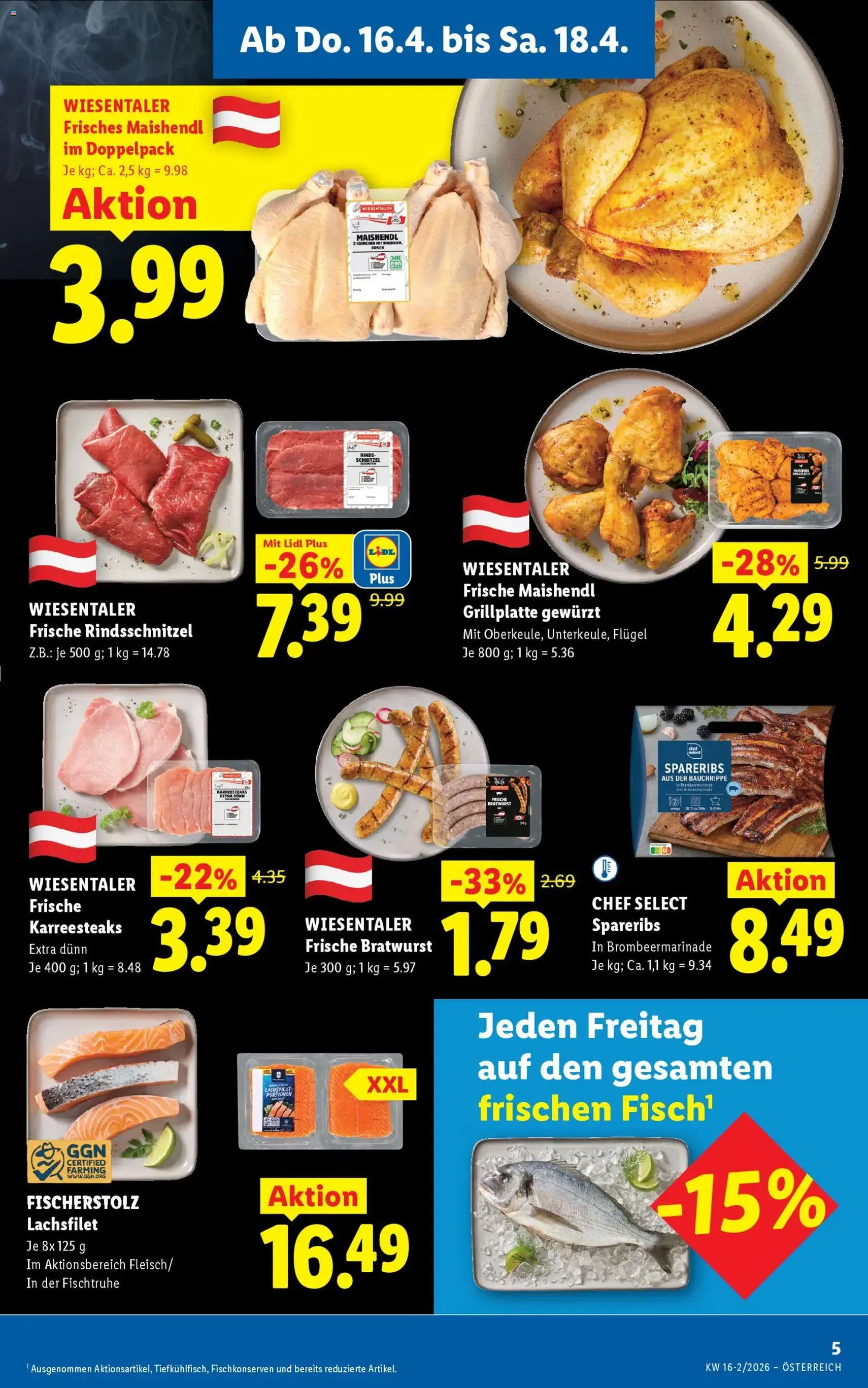 Lidl - Flugblatt - Gültiger Prospekt ab 16.04.2026, Seite 7 von insgesamt 49