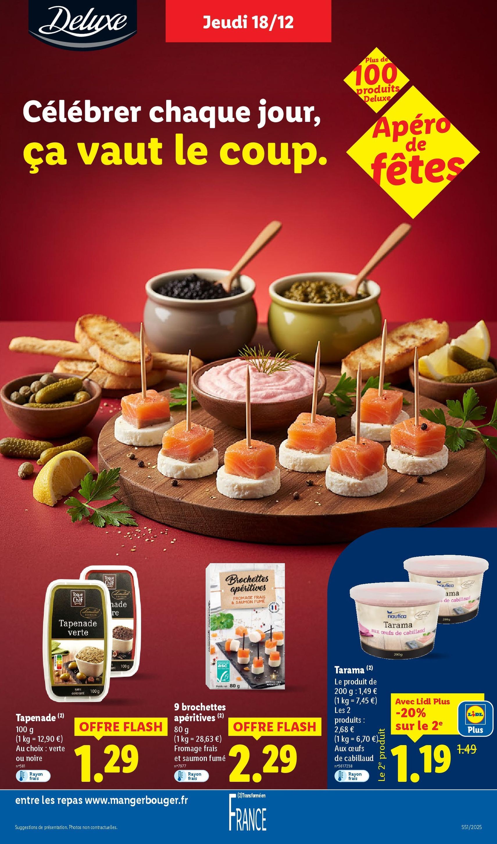 LIDL catalogue semaine 51 - brochure valable à partir du 18/12/2025, page 13 sur 87
