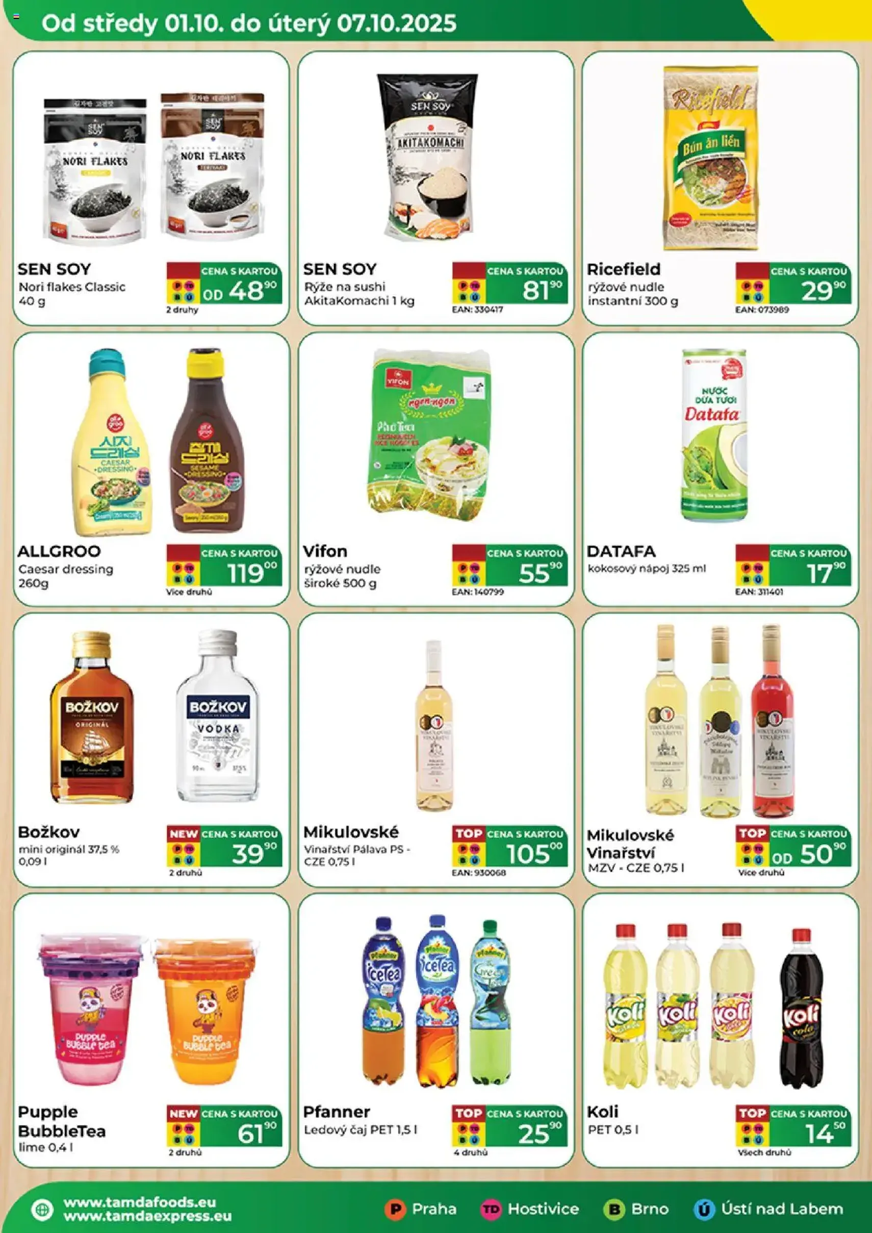 Tamda Foods leták - platný leták od 01.10.2025 strana 4 z 52