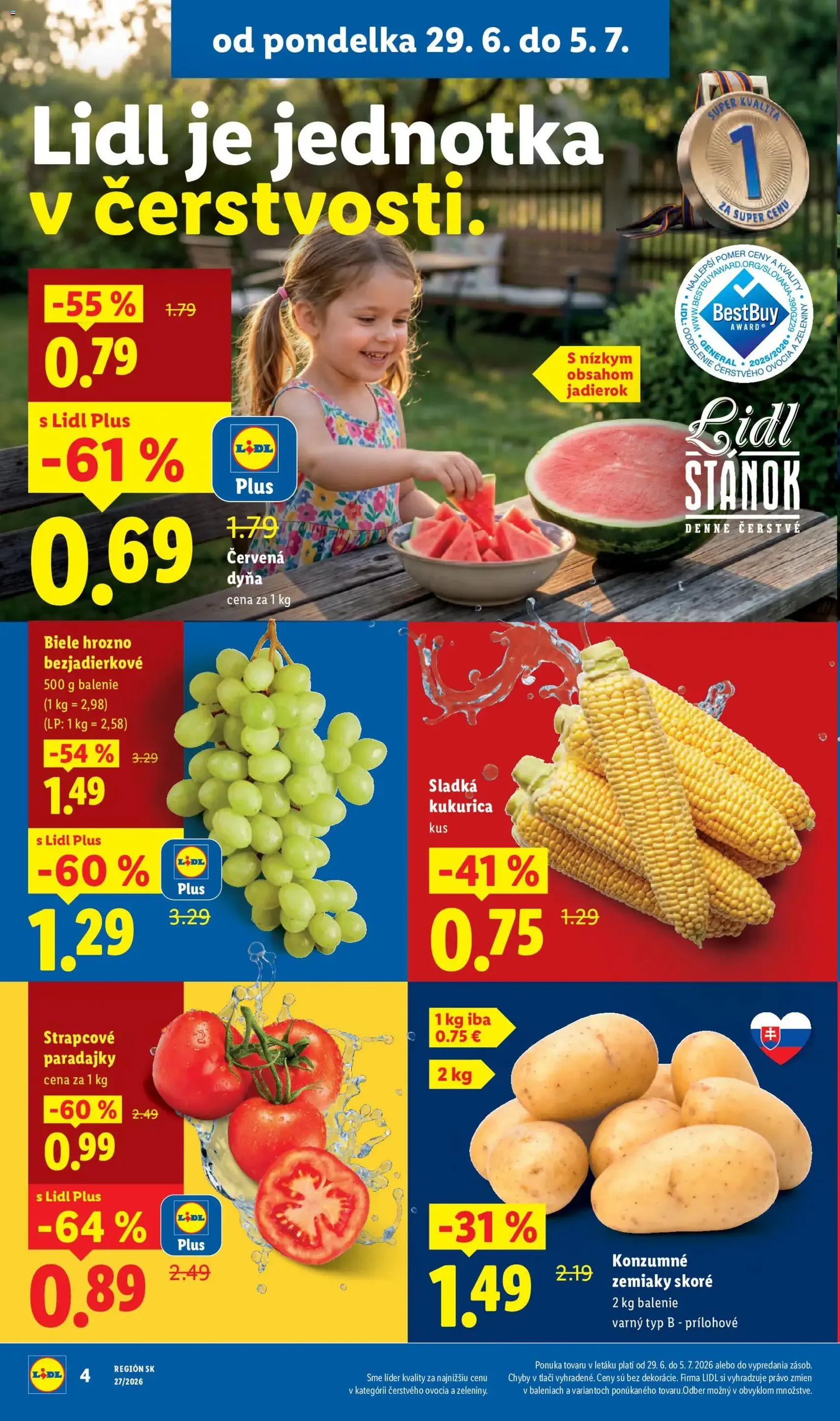 Lidl leták - platný leták od 29.06.2026 strana 10 z 98