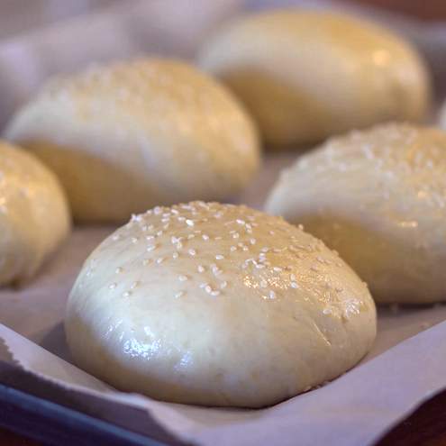 Housky na hamburgery - krok přípravy 1