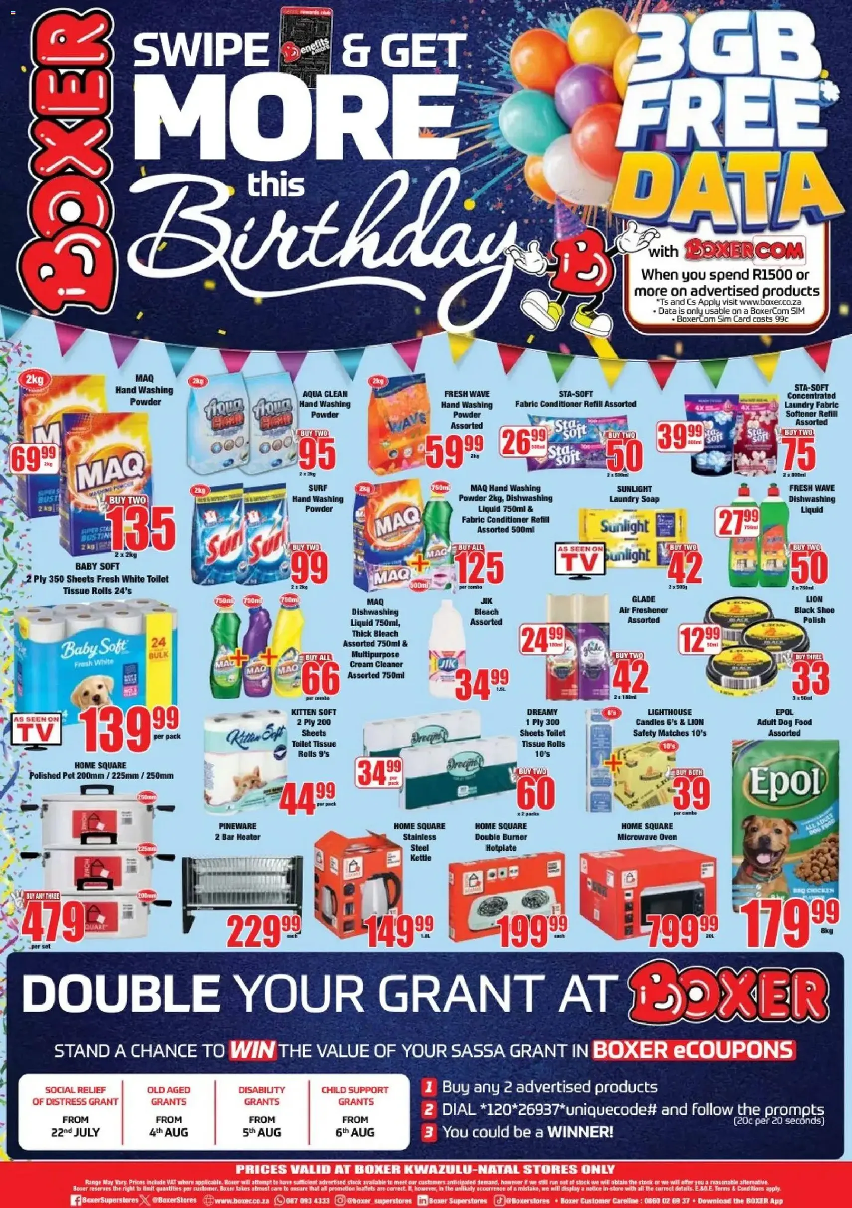 Boxer Specials - valid flyer from 23/07/2026, page 12 of 12
