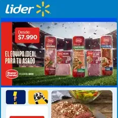 Vista previa del folleto Lider Ofertas válido desde 30.06.2026
