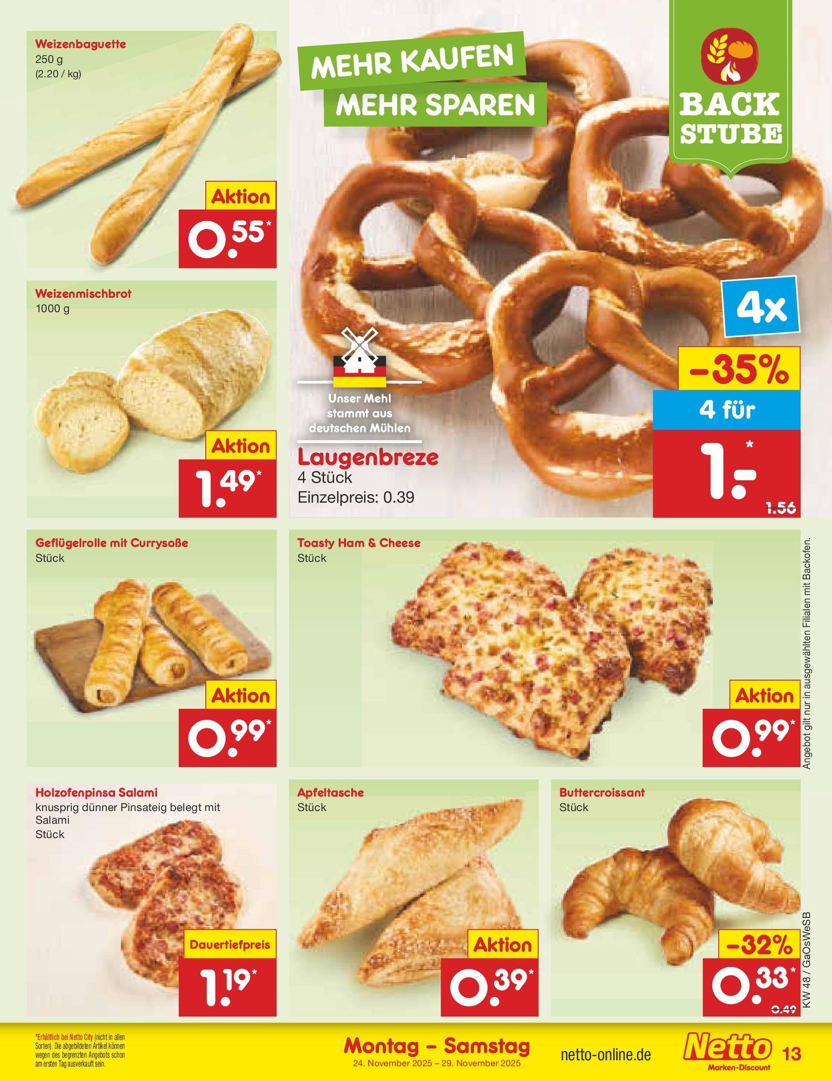 Netto Marken-Discount prospekt Bremen-Lesum - Gültiger Prospekt ab 24.11.2025, Seite 13 von insgesamt 54