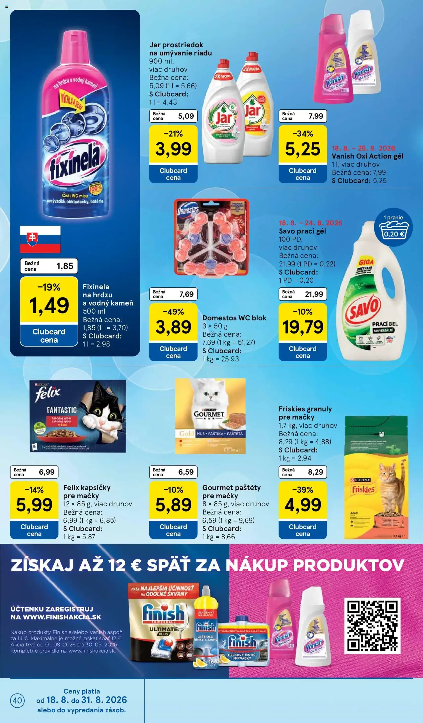 Tesco Hypermarket - leták - platný leták od 19.08.2026 strana 40 z 50