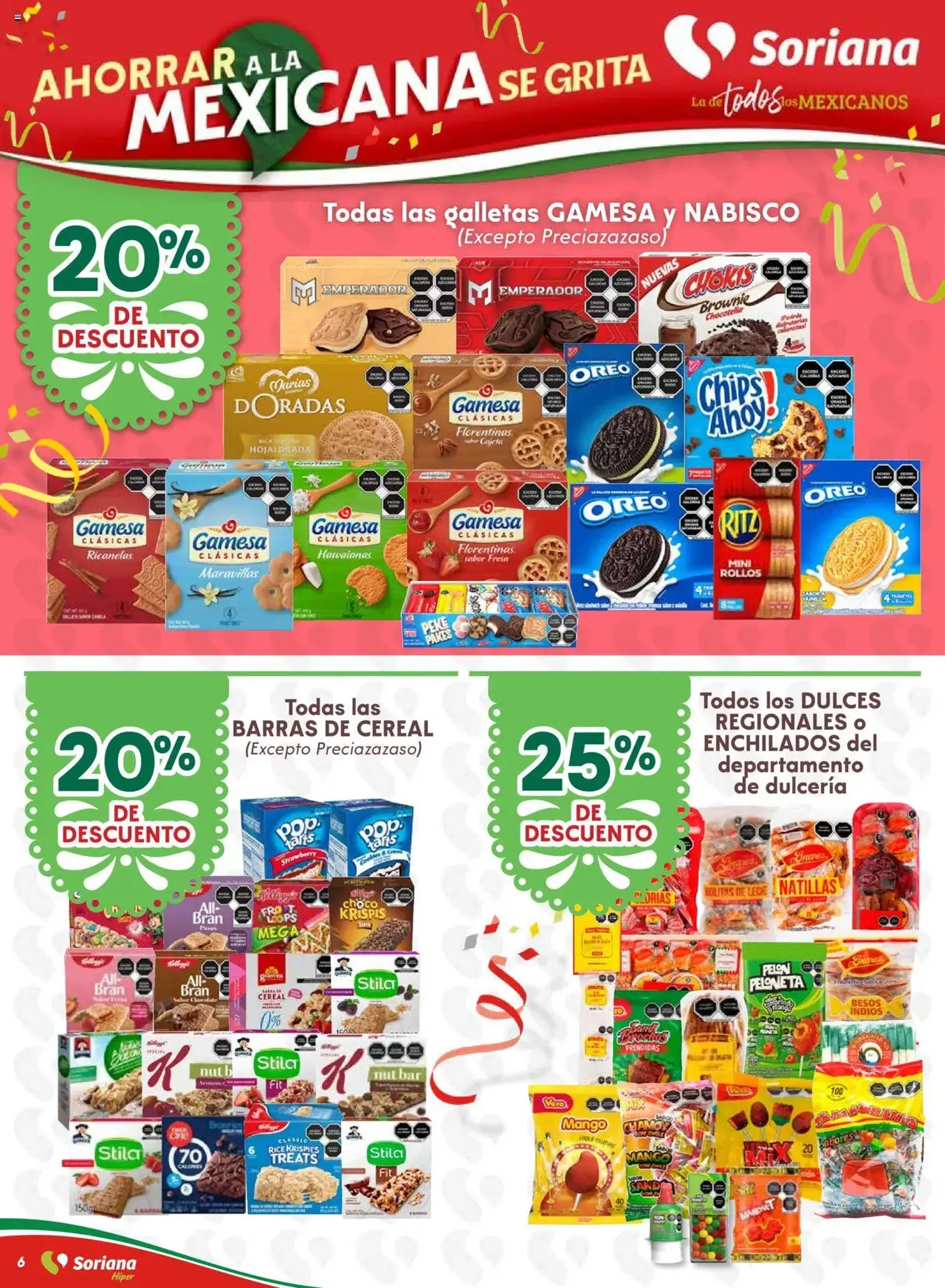 Soriana - Ahorrar a la mexicana se grita Soriana Híper Nacional - folleto válido desde 10/09/2025 página 6 de 29