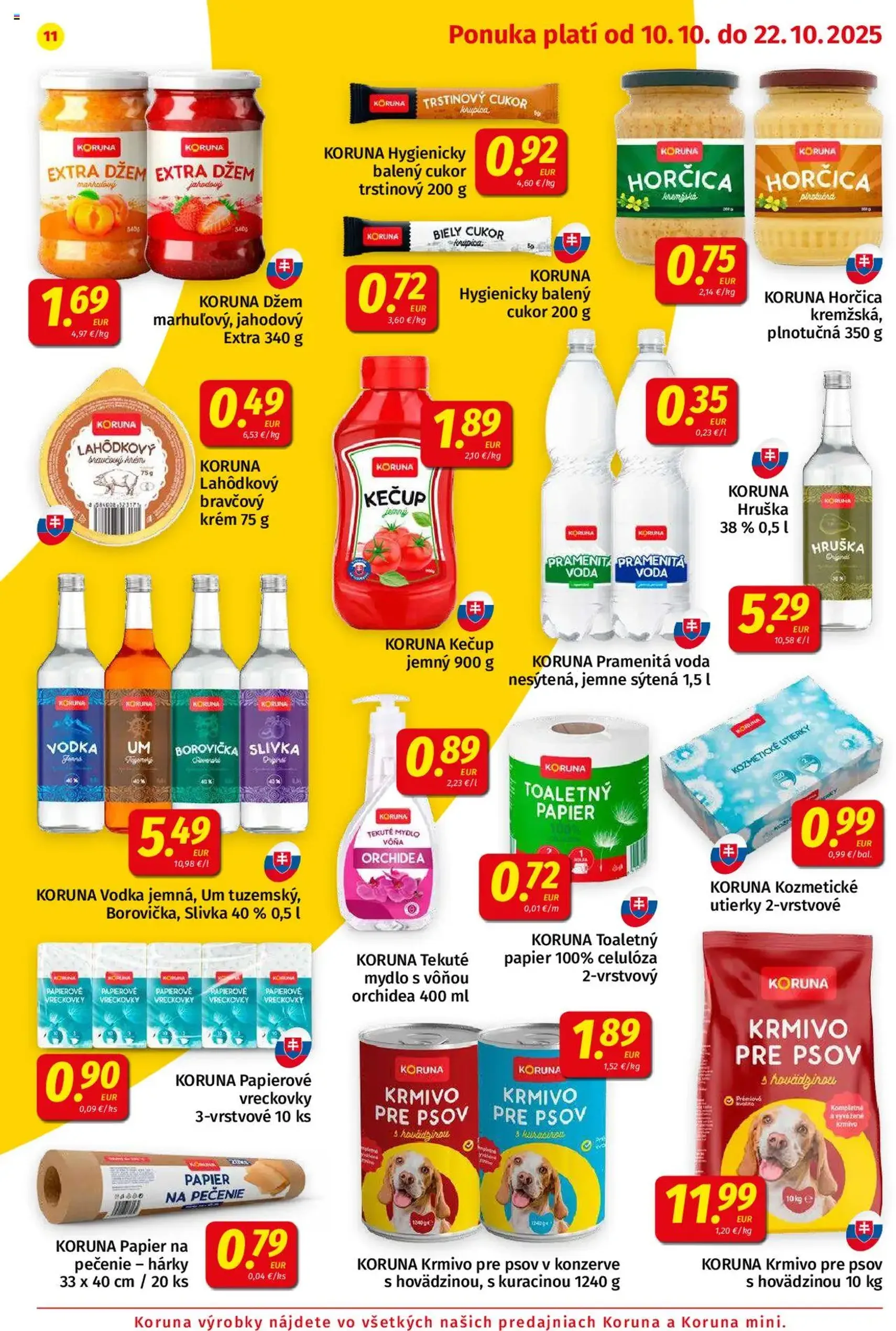 Koruna leták - platný leták od 10.10.2025 strana 11 z 24 Koruna leták - platný leták od 10.10.2025 strana 11 z 24