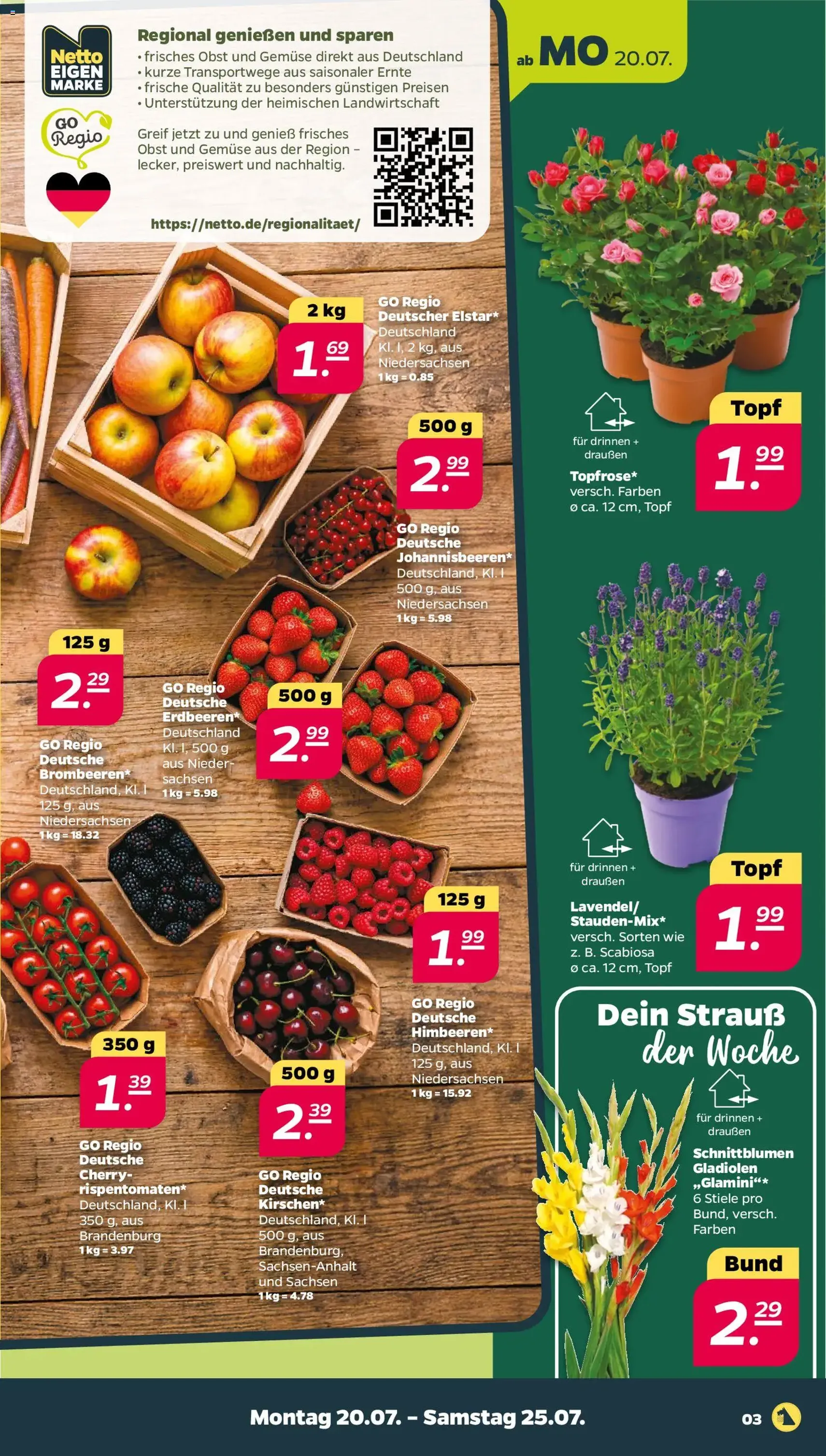 Netto Prospekt - Gültiger Prospekt ab 20.07.2026, Seite 3 von insgesamt 32
